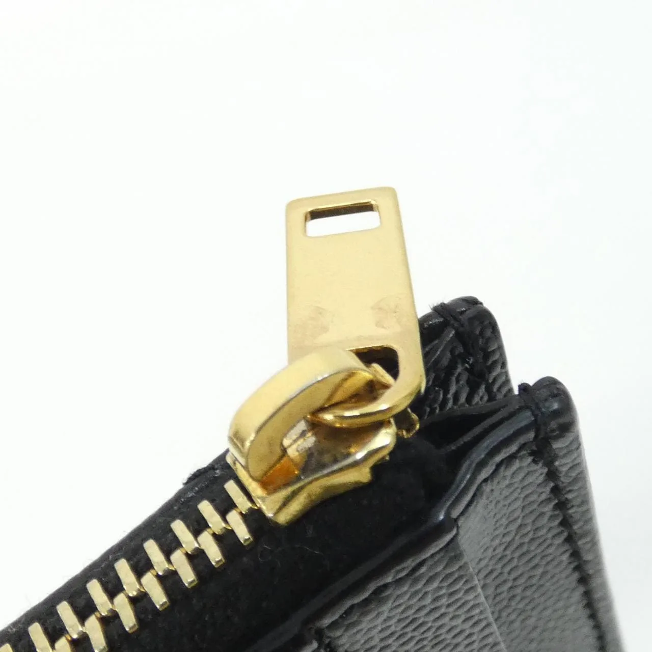 SAINT LAURENT 607915 BOW01 Coin Case 黑色 中古品A - 縮圖 4