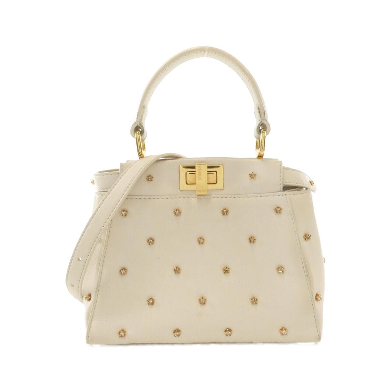 FENDI Peekaboo 8BN309 A5P4 手提包 羊皮