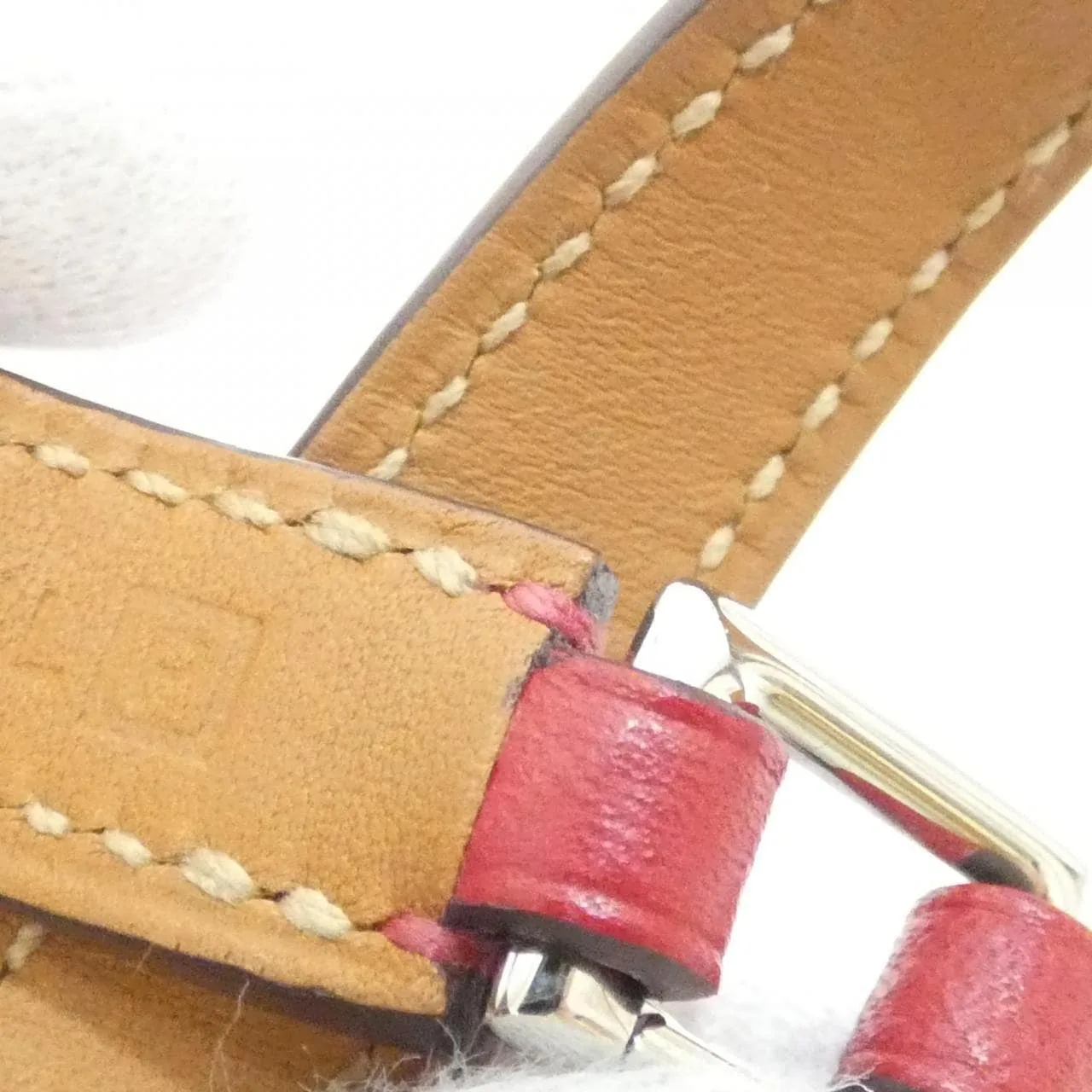 HERMES 064709CK Accessories Epsom Rouge Epsom Leather Rank A - Thumbnail 5