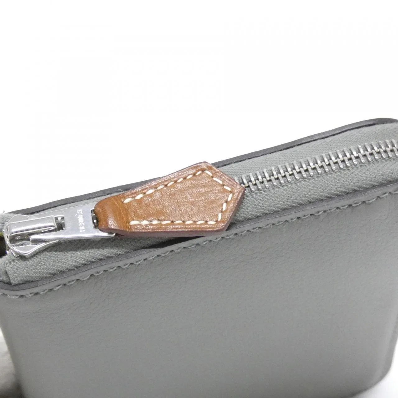 HERMES 084541CK Wallet Orange Rank A - Thumbnail 3