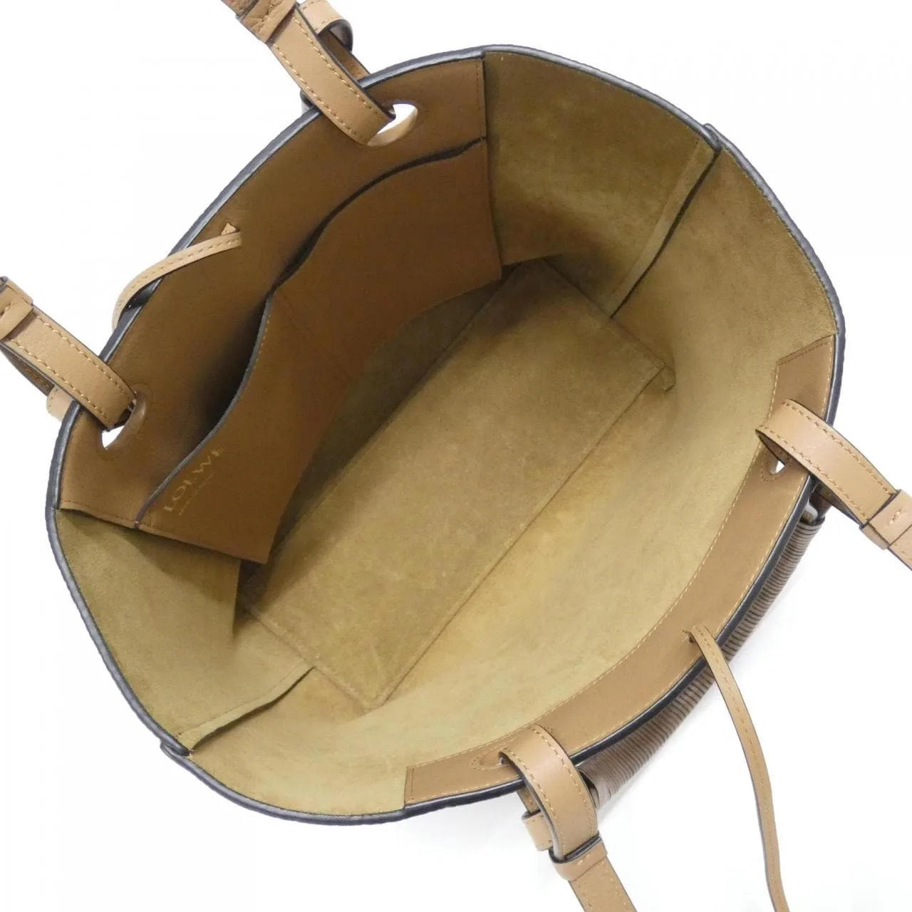 LOEWE Balloon A717S72X03 Tote Lambskin Black Lambskin Rank A - Thumbnail 6