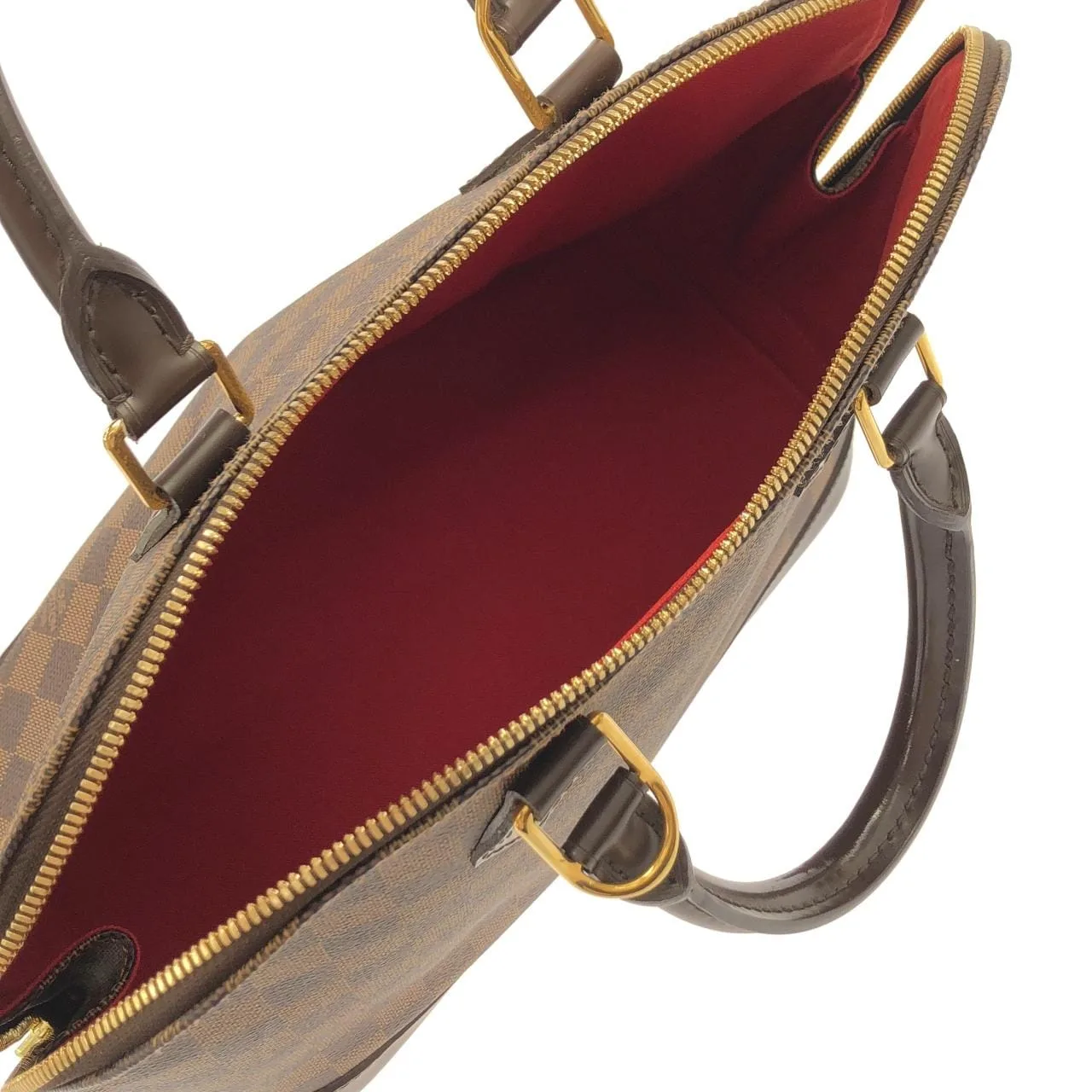 LOUIS VUITTON Alma N51131 Handbag Damier 黑色 Damier 中古品A - 縮圖 5