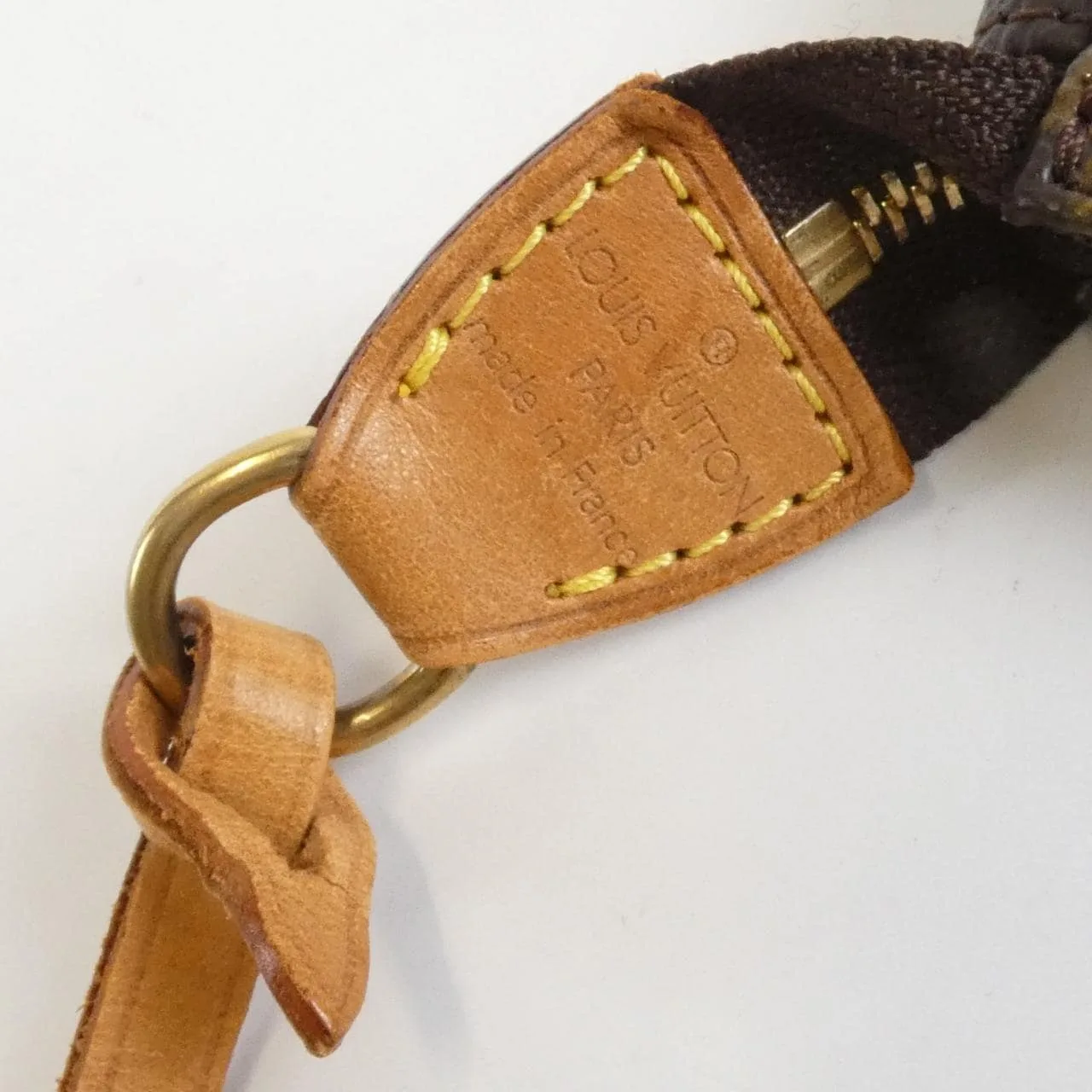 LOUIS VUITTON Pochette M51980 Pochette Monogram Black Monogram Rank B - Thumbnail 4