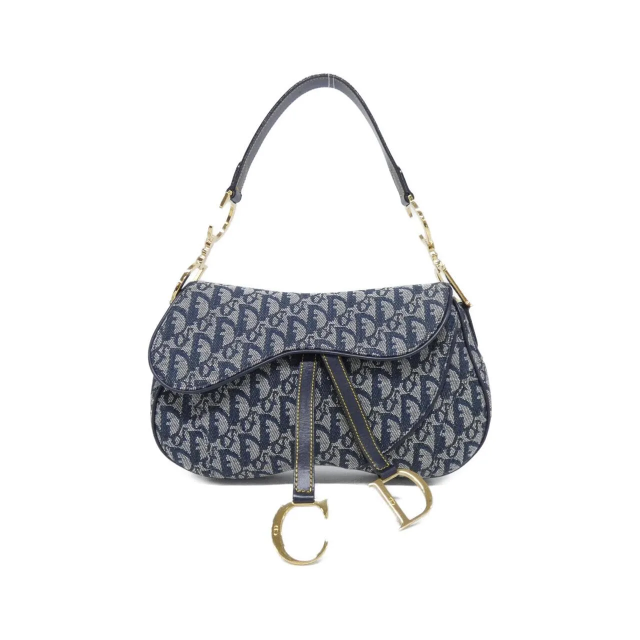 DIOR Shoulder Canvas Blue