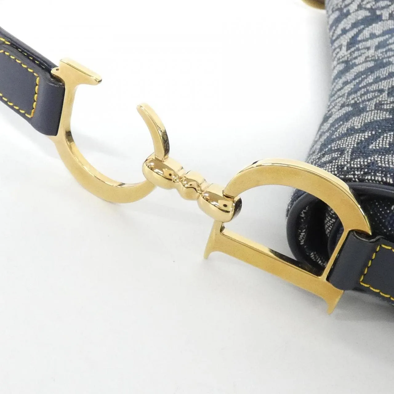 DIOR Shoulder Canvas Blue Canvas Rank A - Thumbnail 4