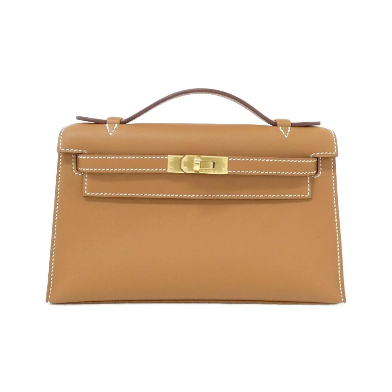 HERMES Kelly 049417CC Handbag Swift Gold