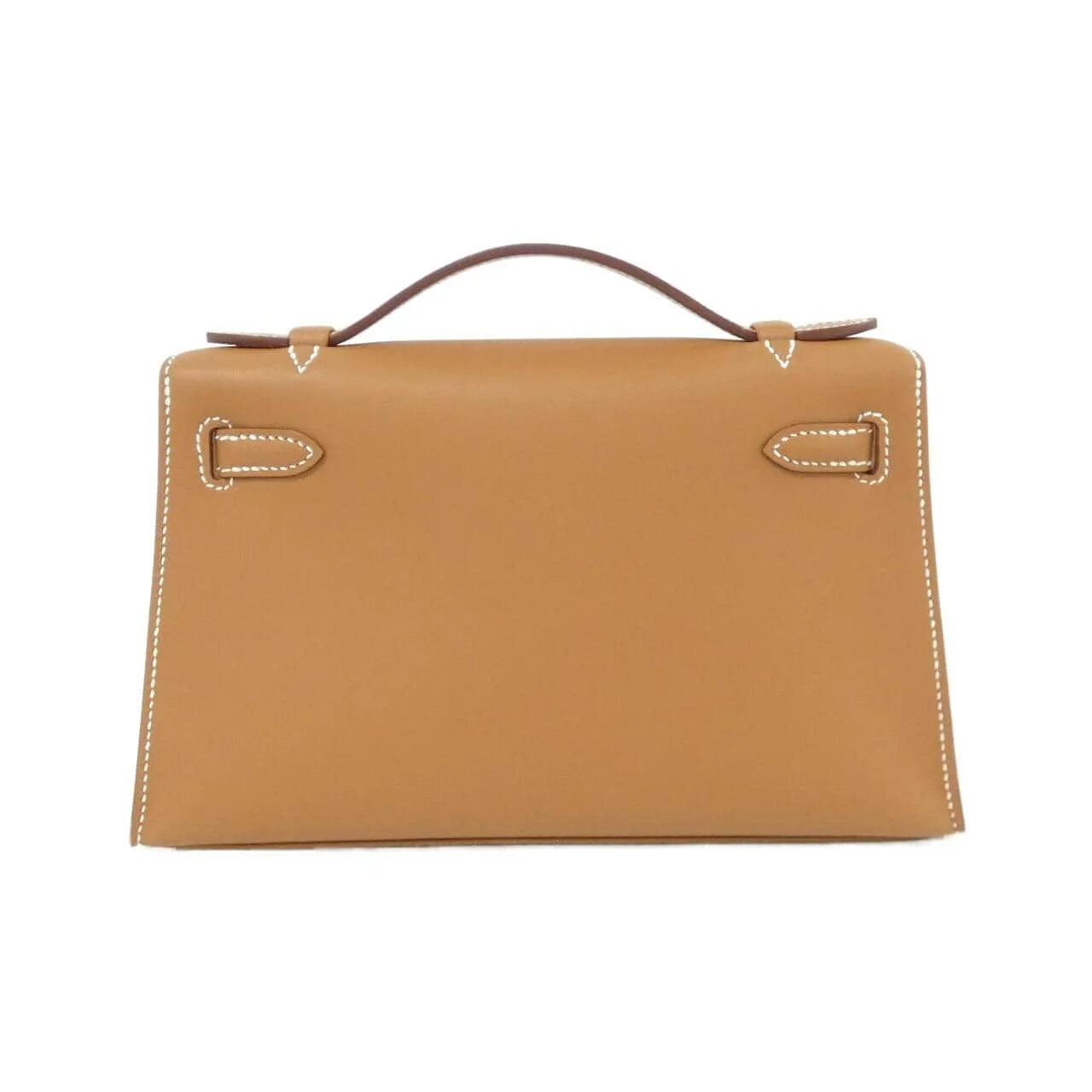HERMES Kelly 049417CC Handbag Swift 金色 Swift 皮 中古品A - 縮圖 2