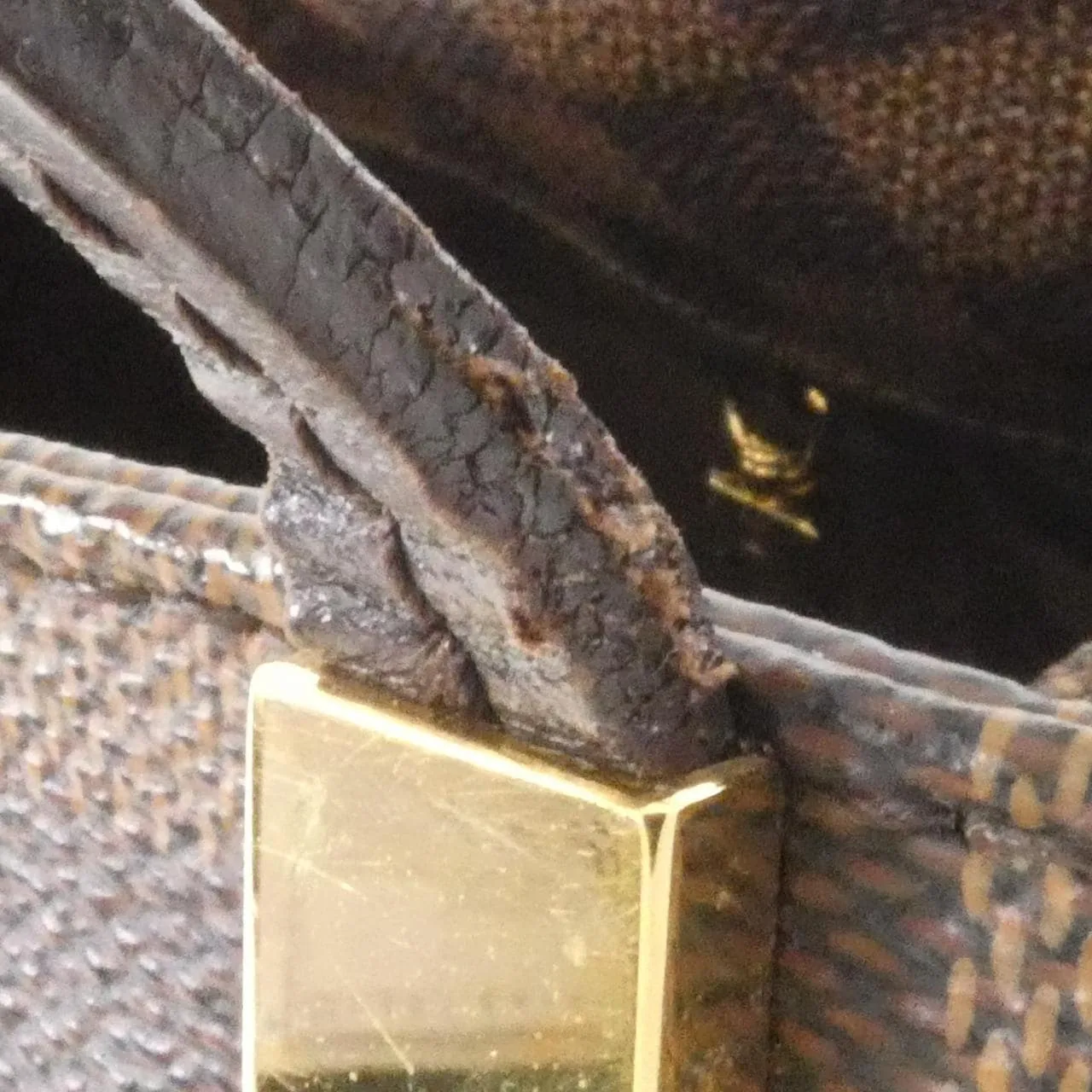 LOUIS VUITTON N41215 Handbag Damier Black Damier Rank B - Thumbnail 6