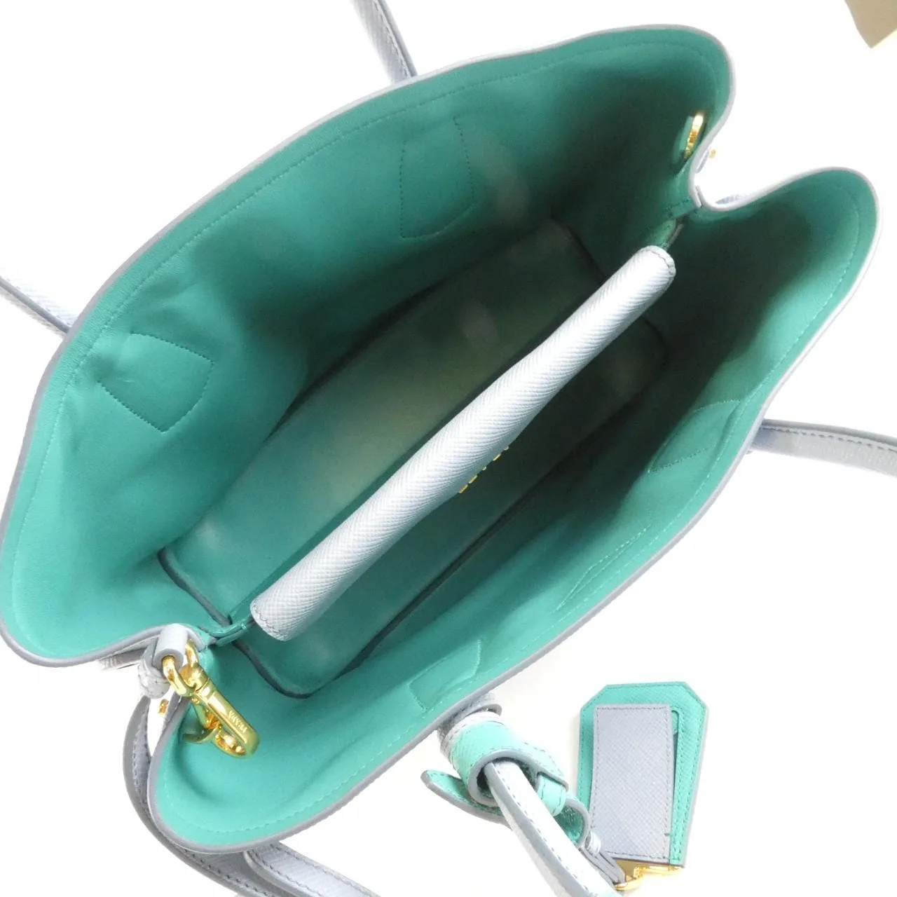 PRADA 1BG775 Handbag 黑色 中古品A - 縮圖 6