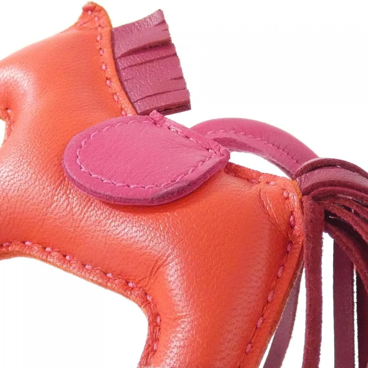 HERMES 064929CA Wallet Rouge Rank A - Thumbnail 3