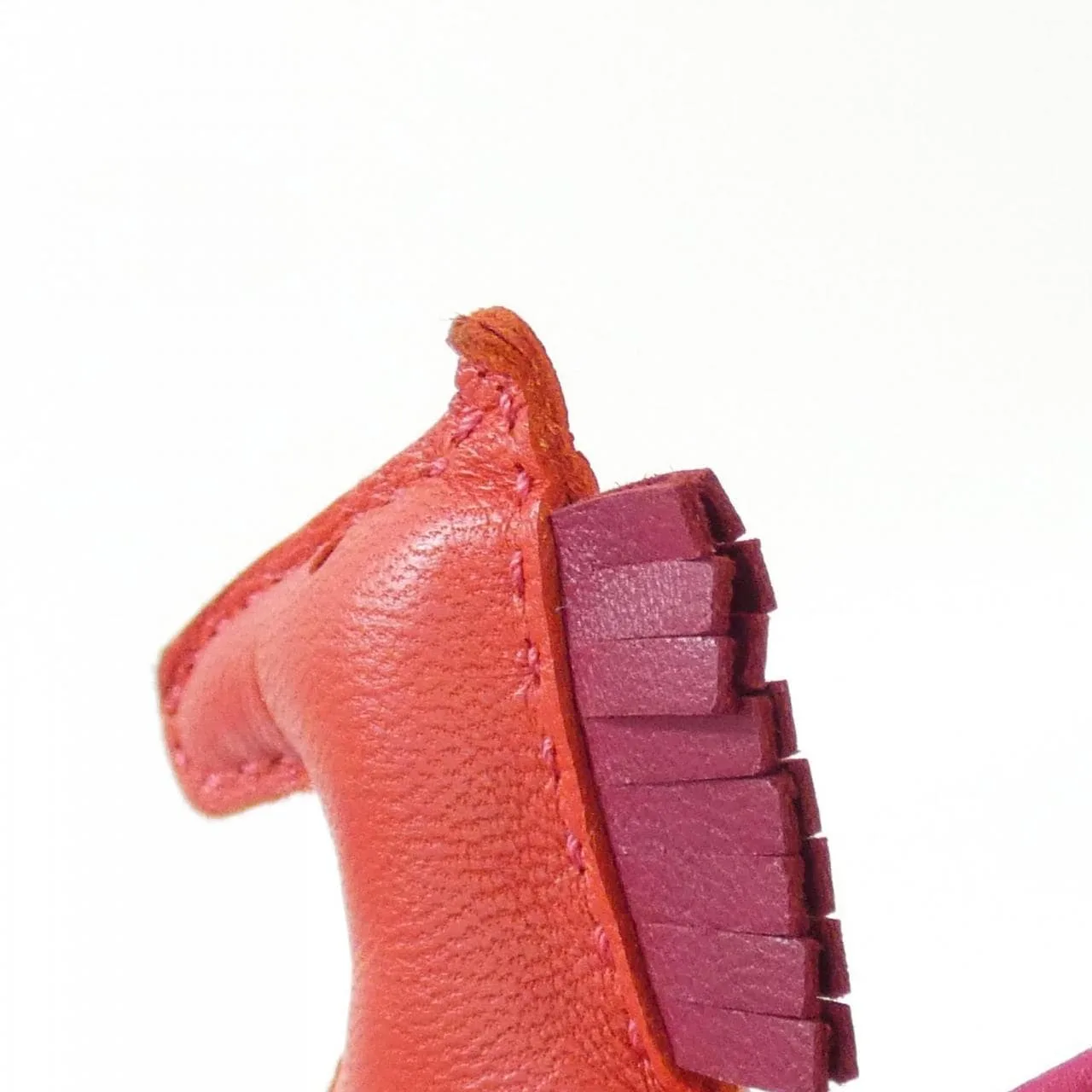 HERMES 064929CA Wallet Rouge Rank A - Thumbnail 4