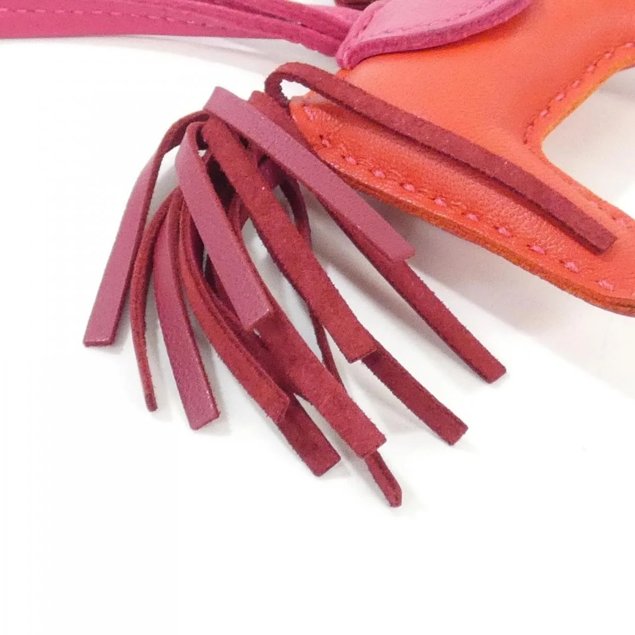 HERMES 064929CA Wallet Rouge Rank A - Thumbnail 5