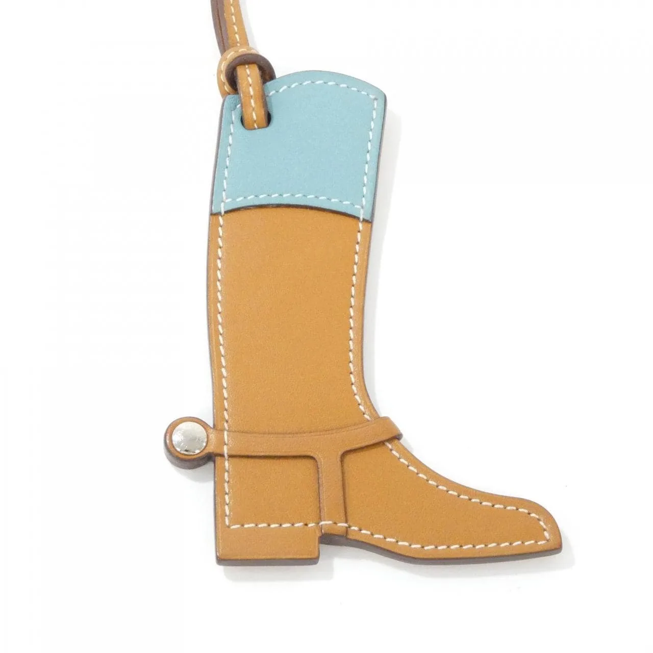 HERMES 069716CK Wallet Swift Blue Swift Leather Rank A - Thumbnail 2