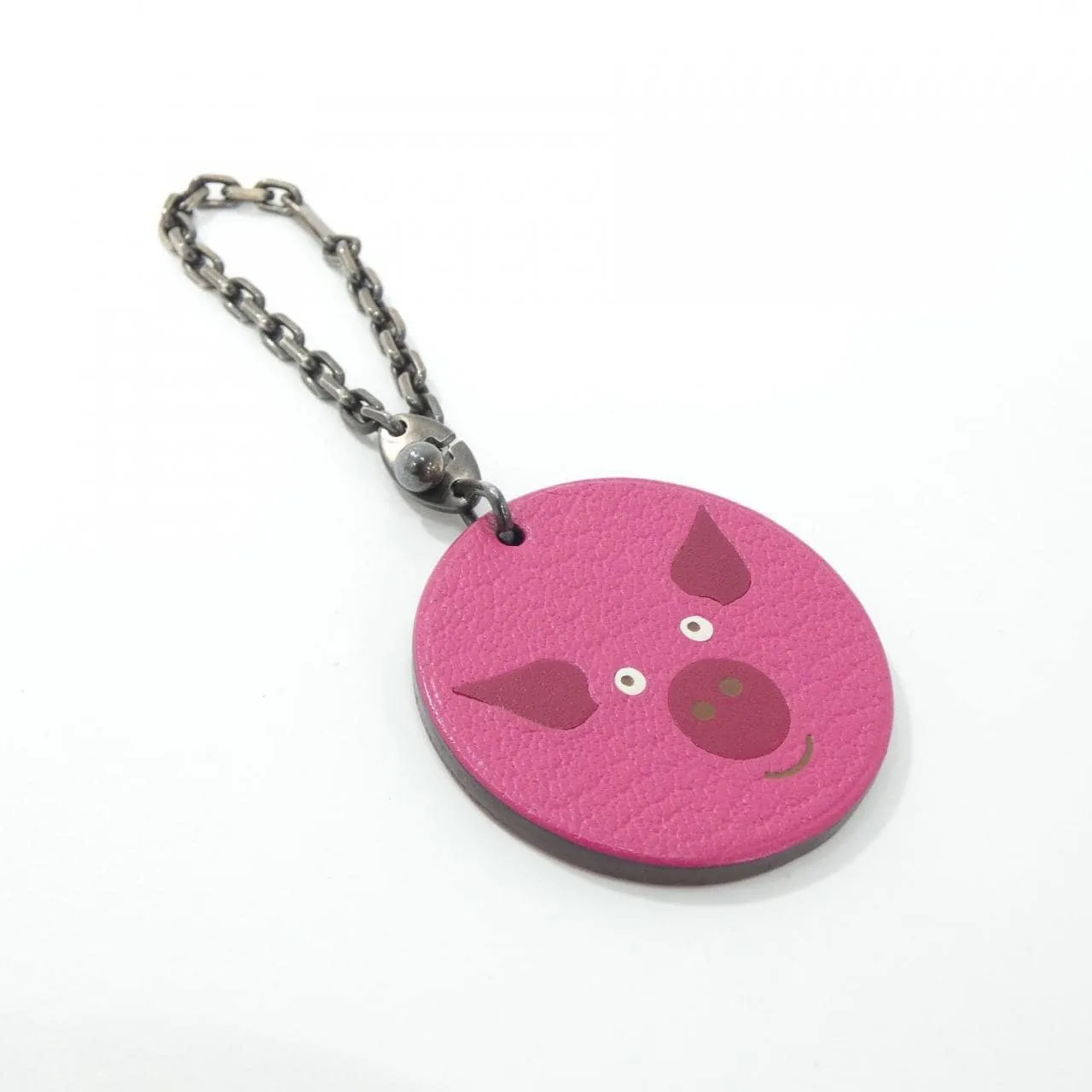 HERMES Key Case Black Rank A - Thumbnail 2