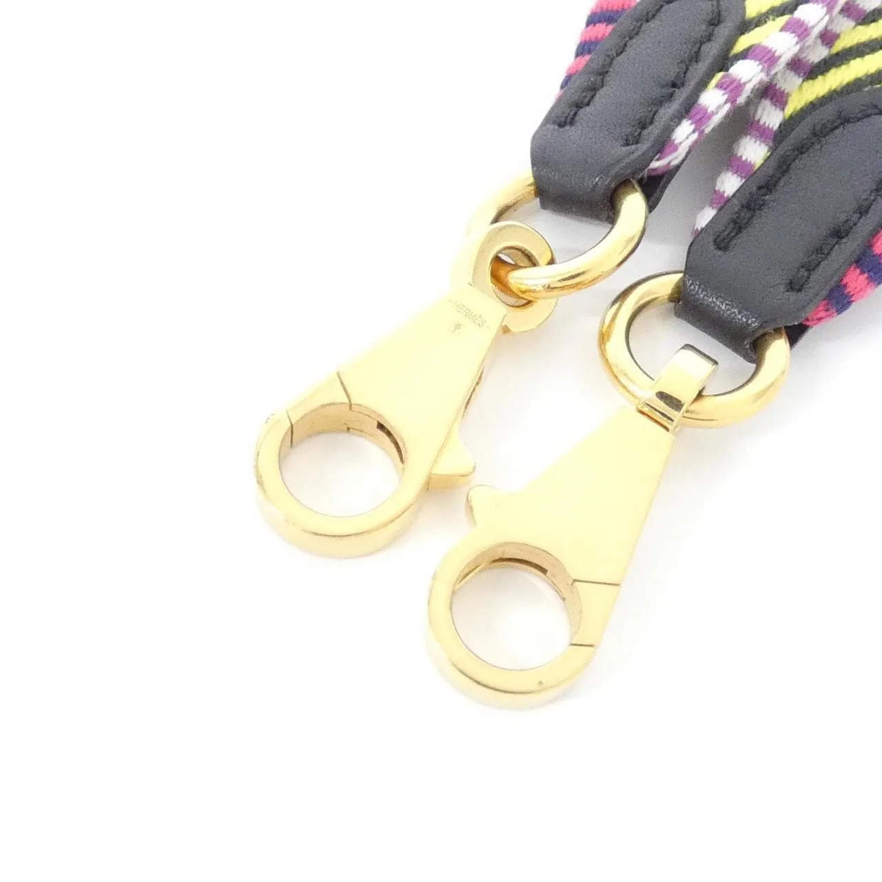 HERMES 073650CC Wallet Canvas Black Canvas Rank A - Thumbnail 3