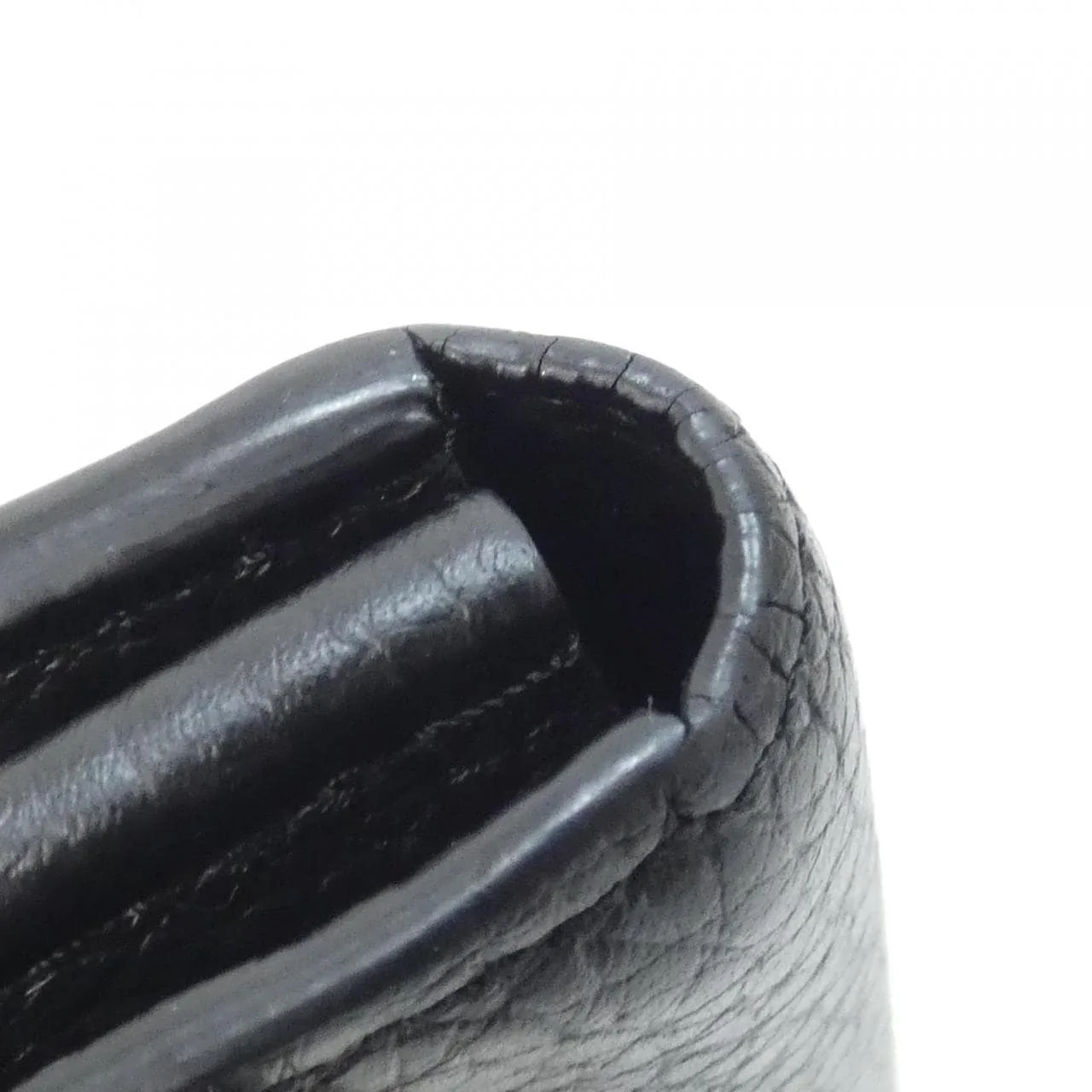 LOUIS VUITTON Capucines M64551 Wallet Black Rank A - Thumbnail 3