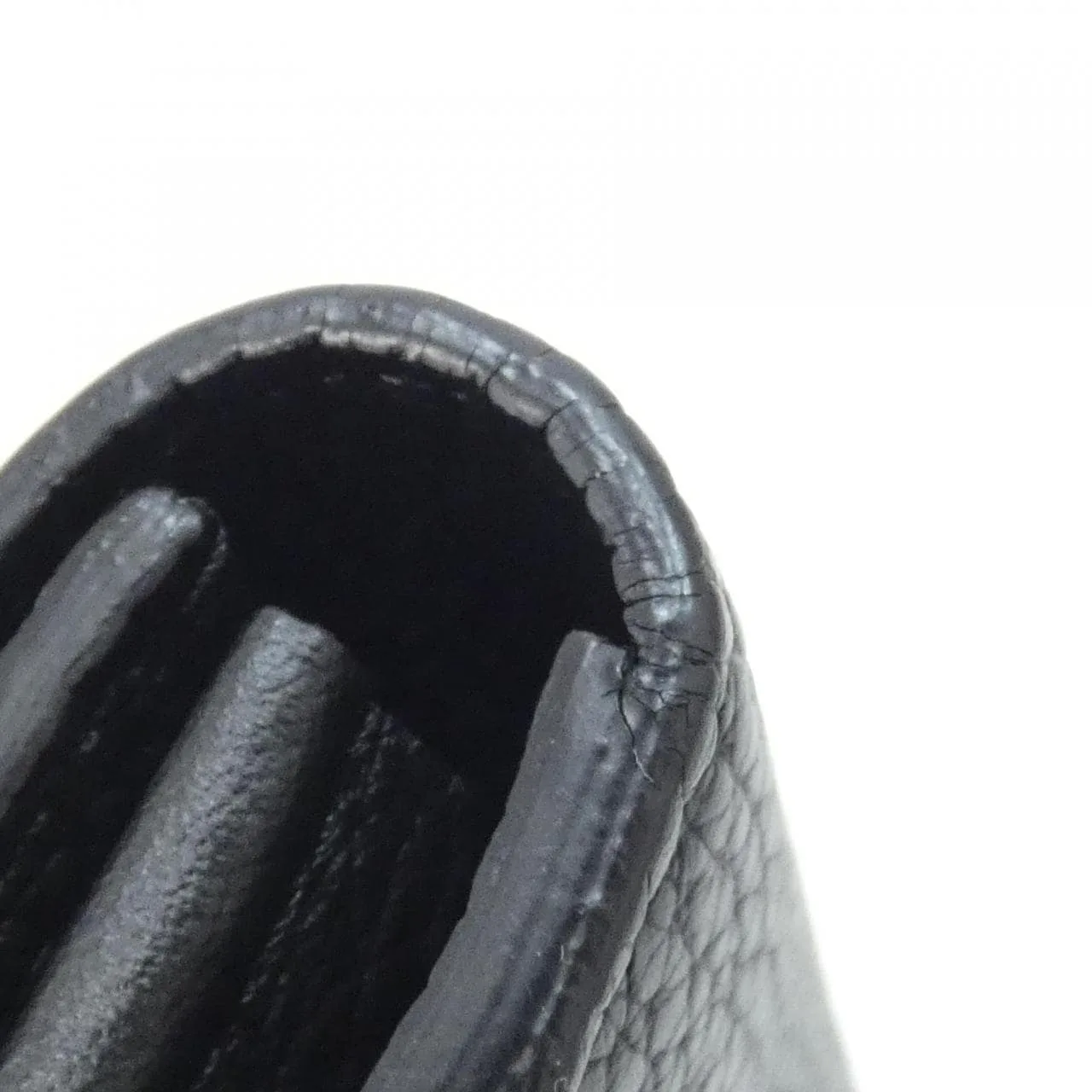 LOUIS VUITTON Capucines M64551 Wallet Black Rank A - Thumbnail 5