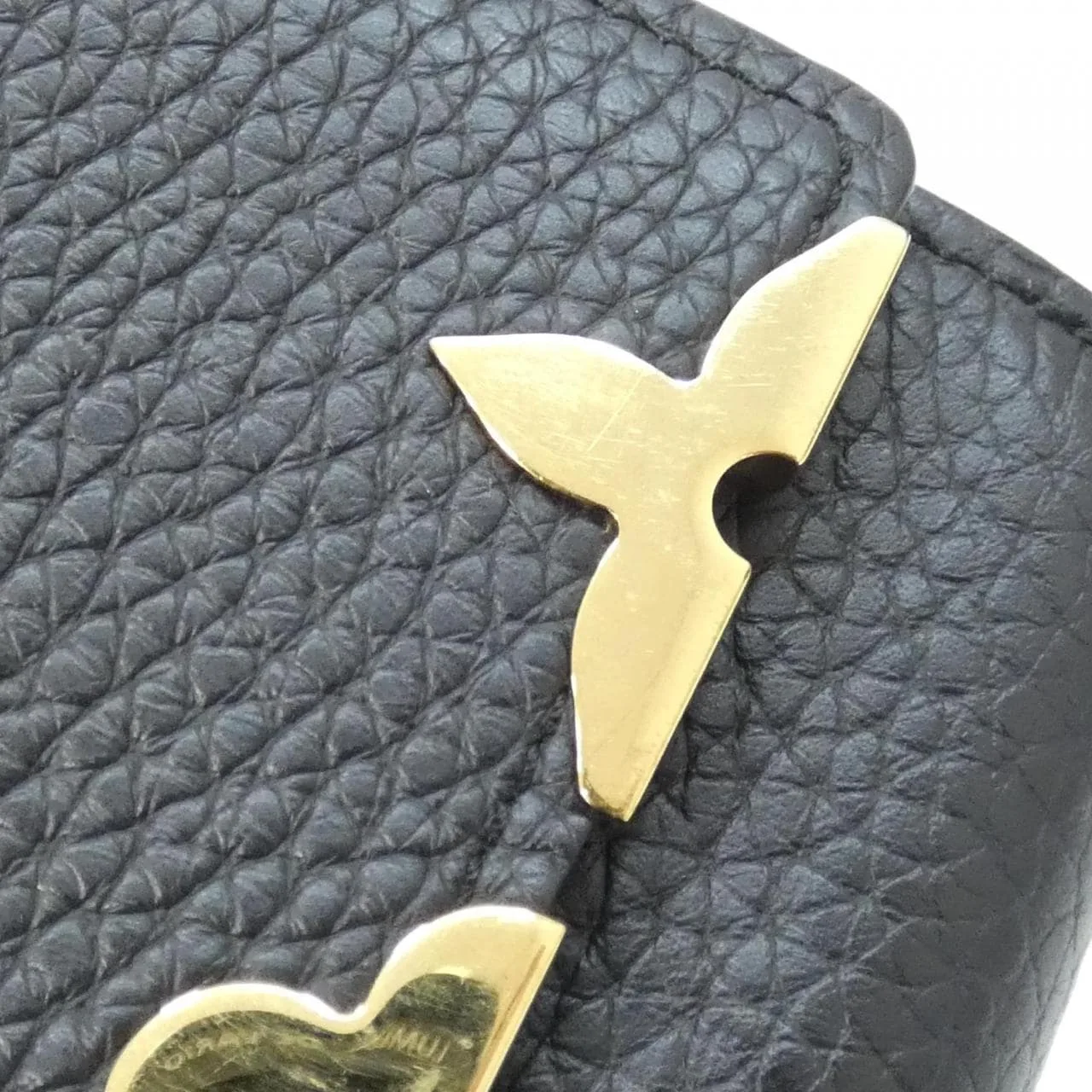 LOUIS VUITTON Capucines M64551 Wallet Black Rank A - Thumbnail 6