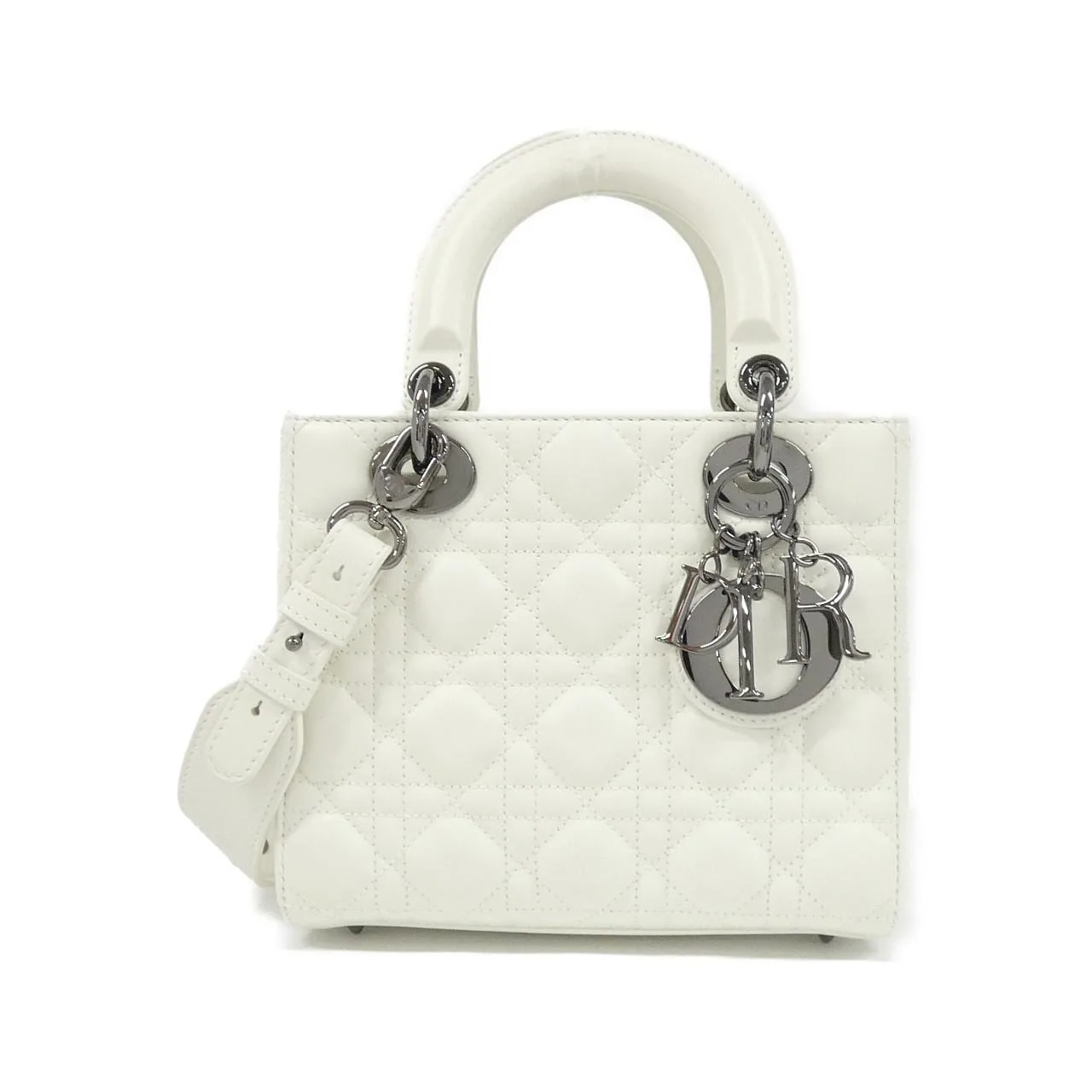 DIOR Lady Dior M0538BCAL Handbag Lambskin Black