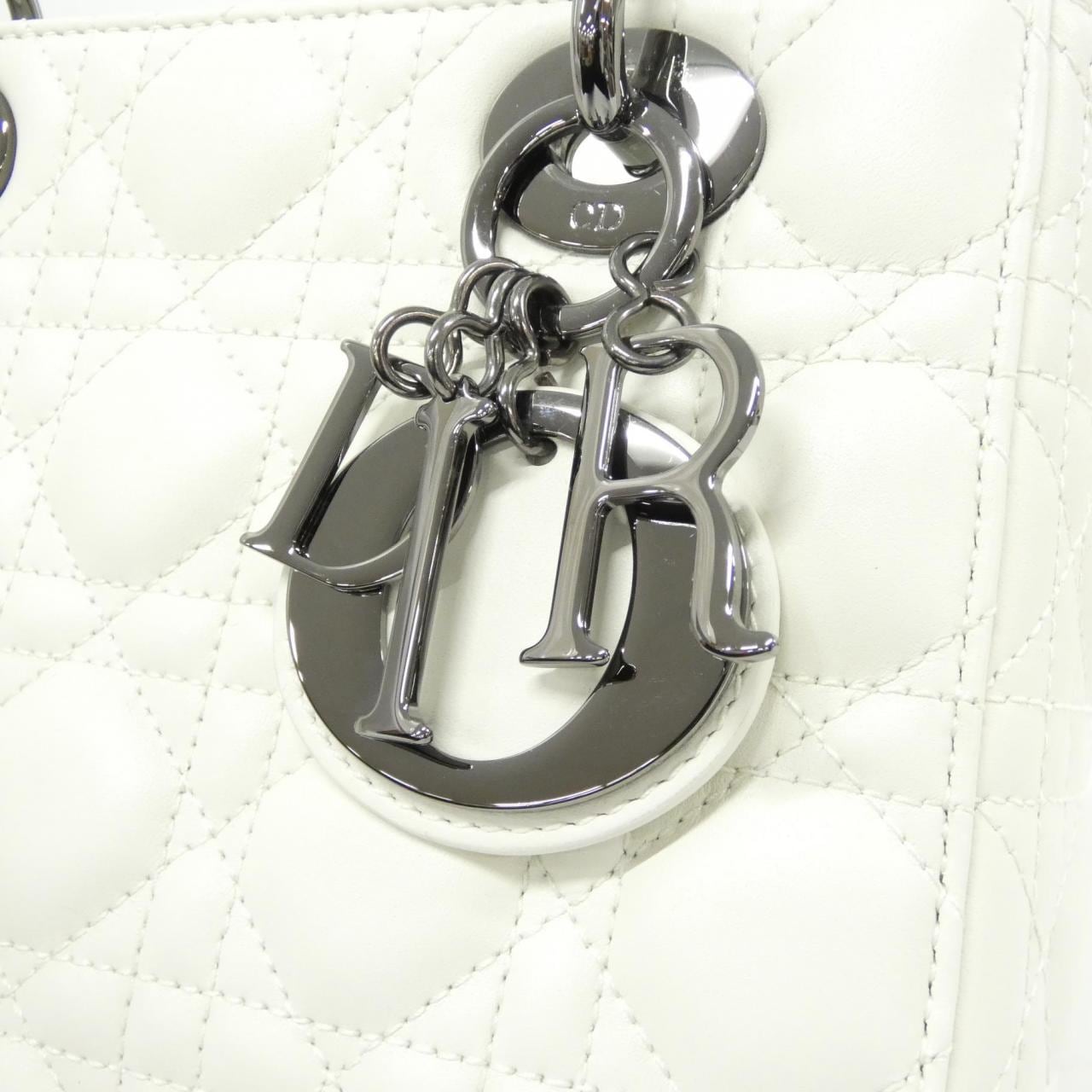 DIOR Lady Dior M0538BCAL Handbag Lambskin 4