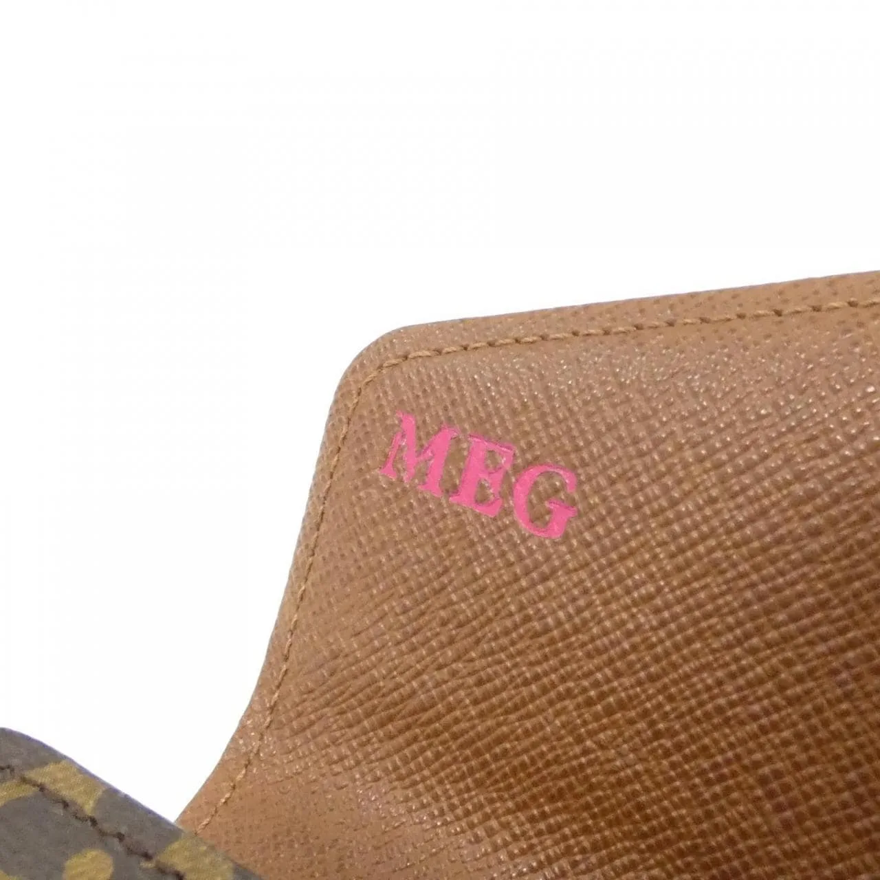 LOUIS VUITTON M60531 Wallet Monogram 黑色 Monogram 中古品B - 縮圖 7