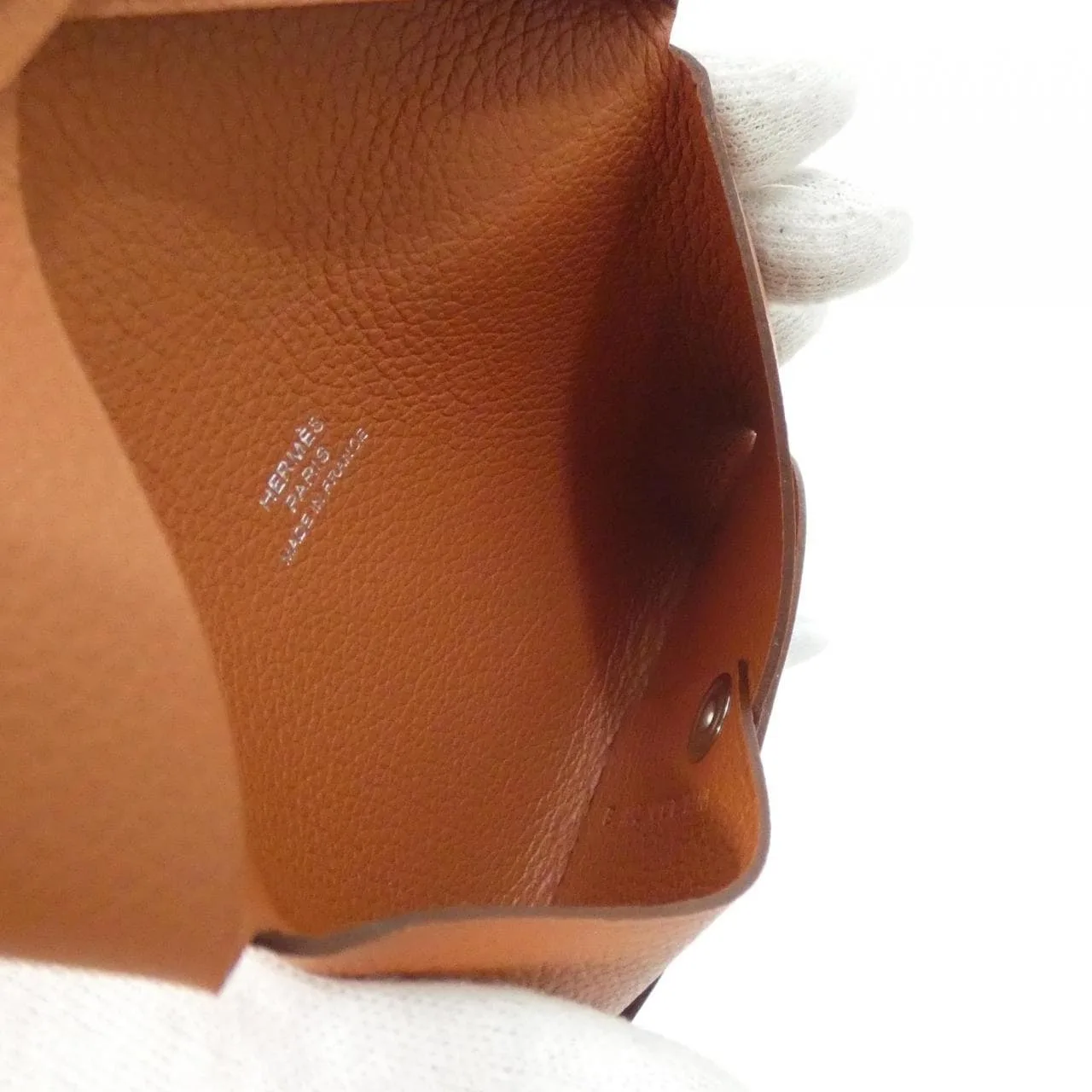 HERMES 064954CK Card Case Black Rank A - Thumbnail 3