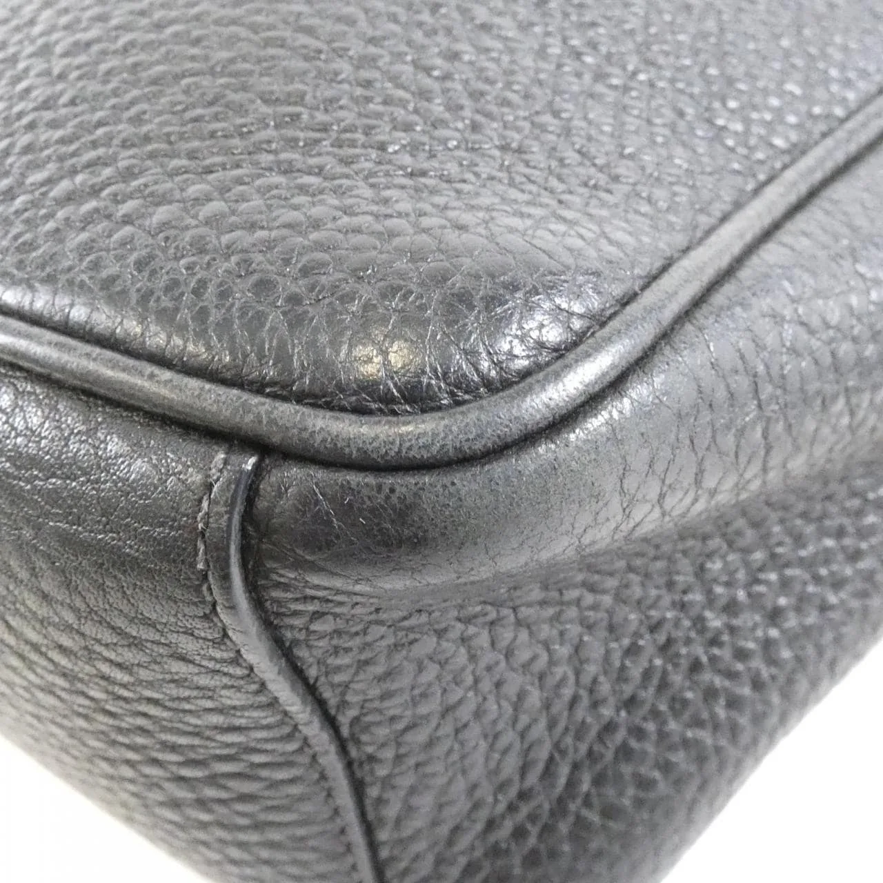 PRADA 1BH089 Shoulder 黑色 中古品A - 縮圖 3