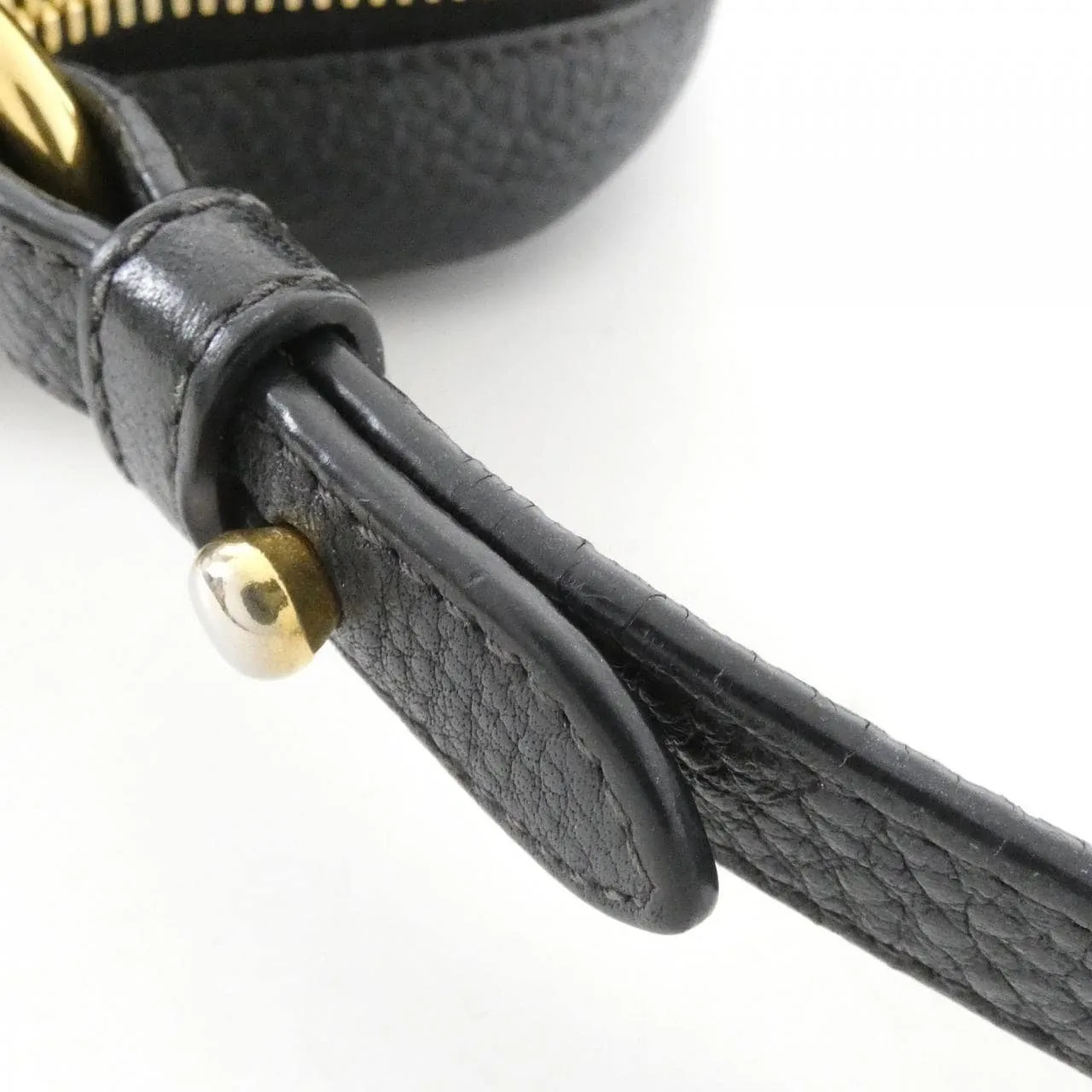 PRADA 1BH089 Shoulder 黑色 中古品A - 縮圖 5