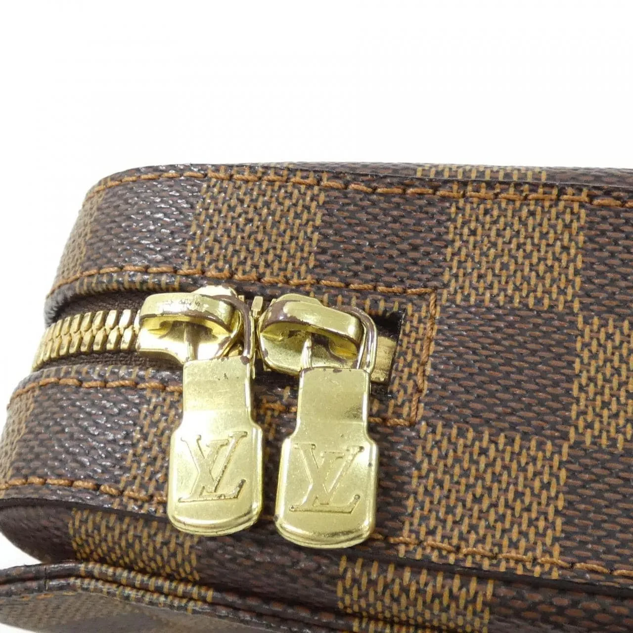 LOUIS VUITTON N51994 Shoulder Damier 黑色 Damier 中古品A - 縮圖 4