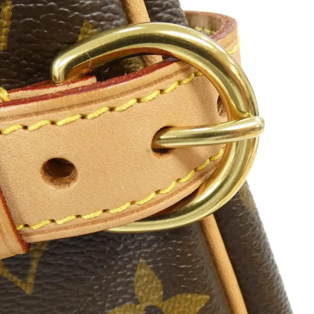 LOUIS VUITTON M51153 Shoulder Monogram 黑色 Monogram 中古品A - 縮圖 5