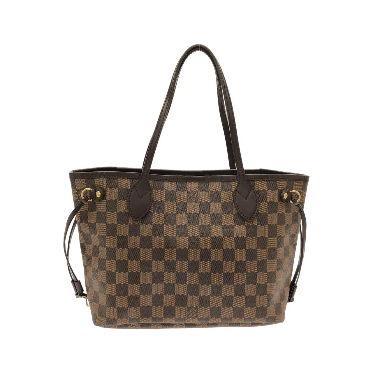 LOUIS VUITTON Neverfull N51109 Tote Damier Black