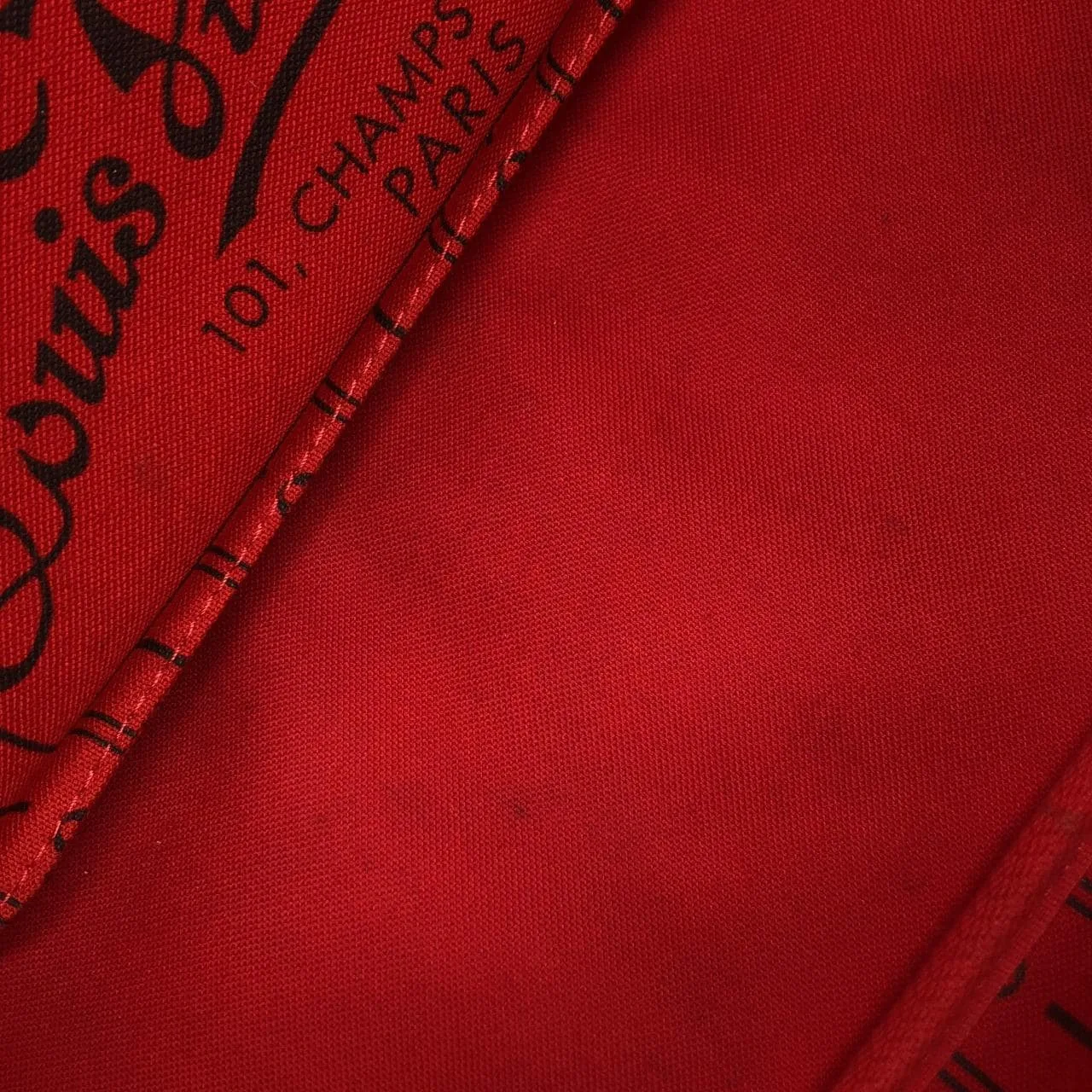 LOUIS VUITTON Neverfull N51109 Tote Damier 黑色 Damier 中古品A - 縮圖 6