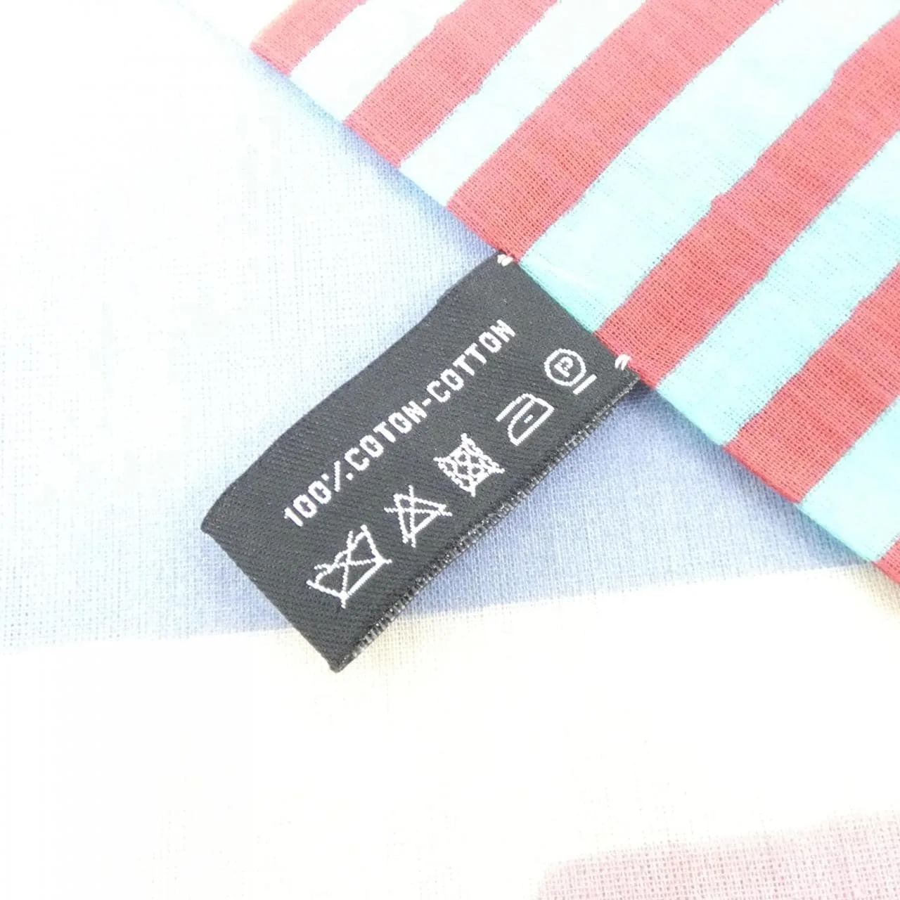 CHANEL Scarf Cotton Multicolor Cotton 中古品A - 縮圖 4