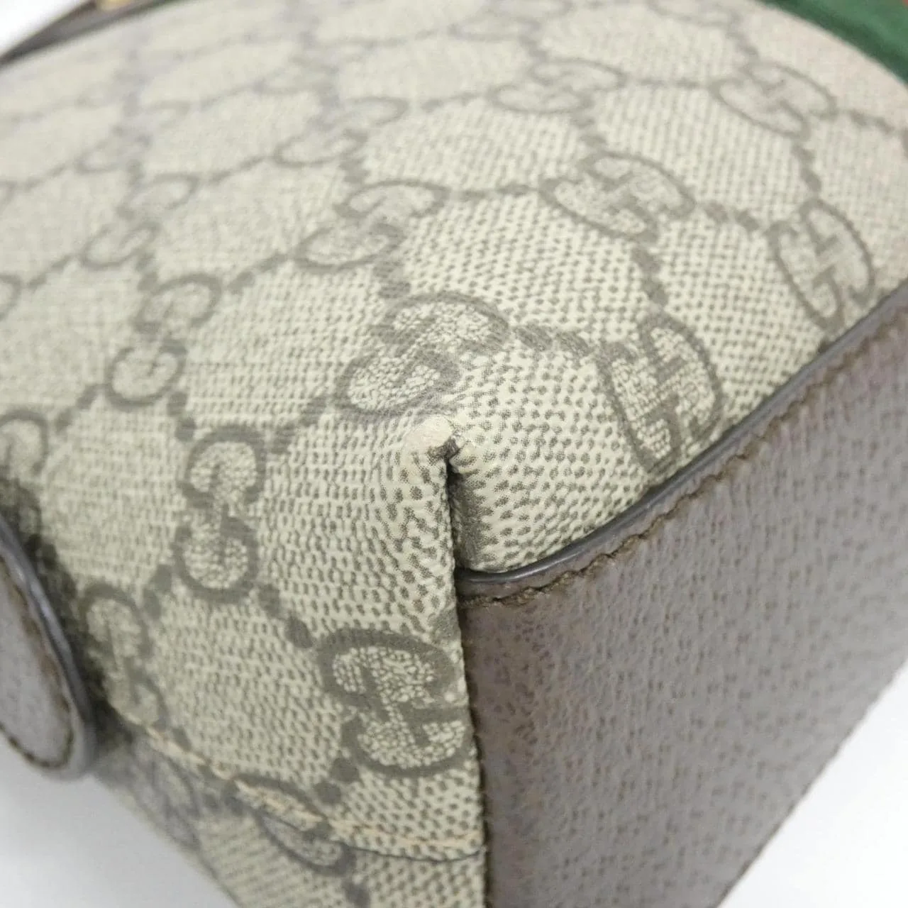 GUCCI 735395 K05NG 肩背包 帆布 米色 帆布 中古品A - 縮圖 3