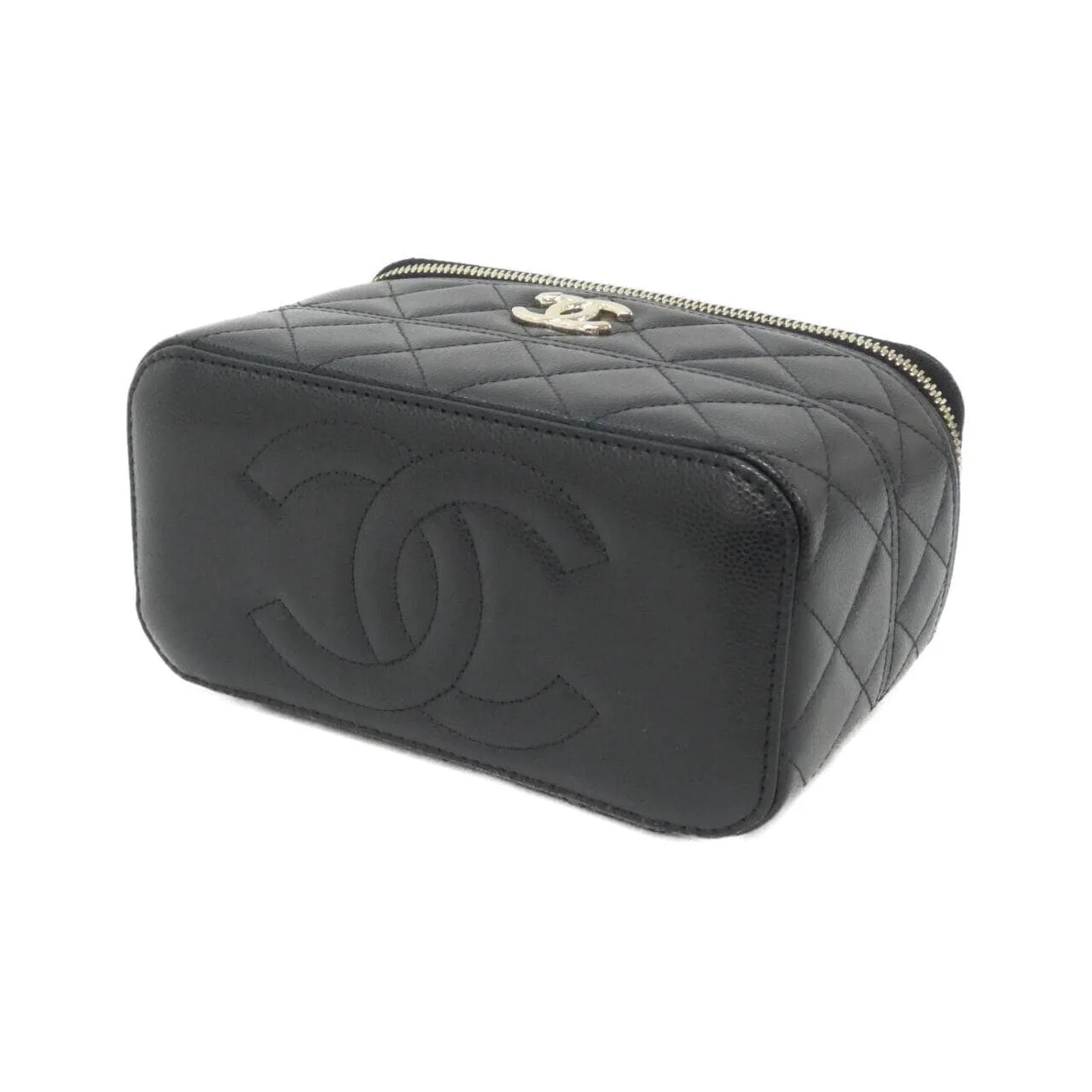 CHANEL AP4404 Handbag Grained Calfskin Black Grained Calfskin Rank A - Thumbnail 3