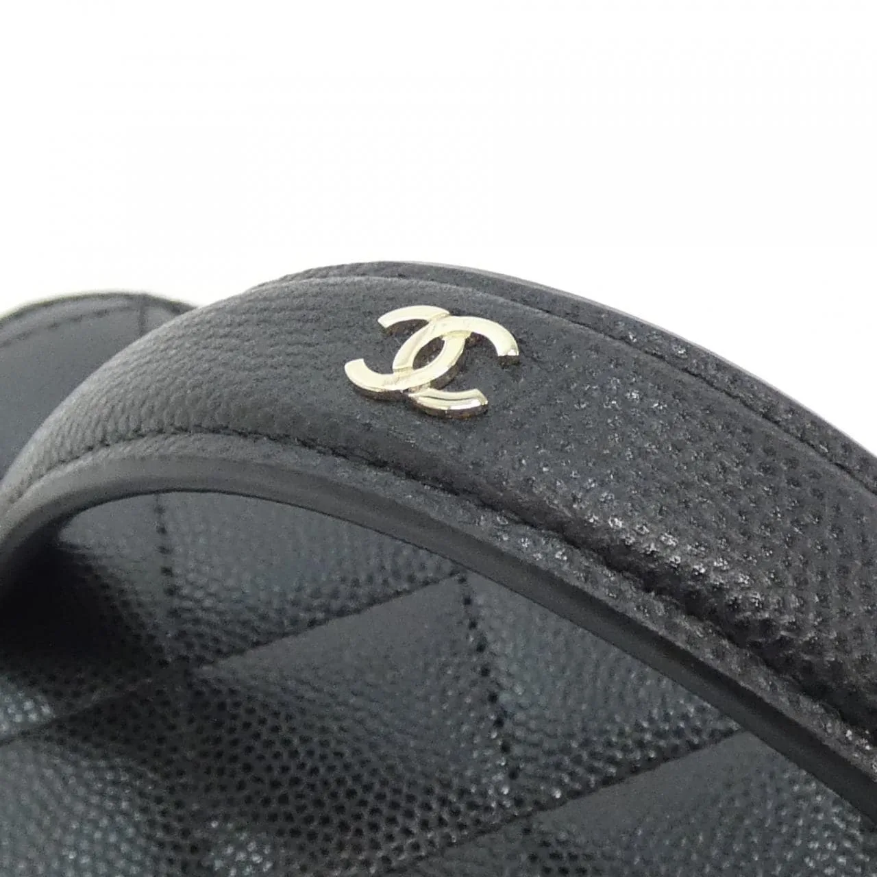 CHANEL AP4404 Handbag Grained Calfskin Black Grained Calfskin Rank A - Thumbnail 5
