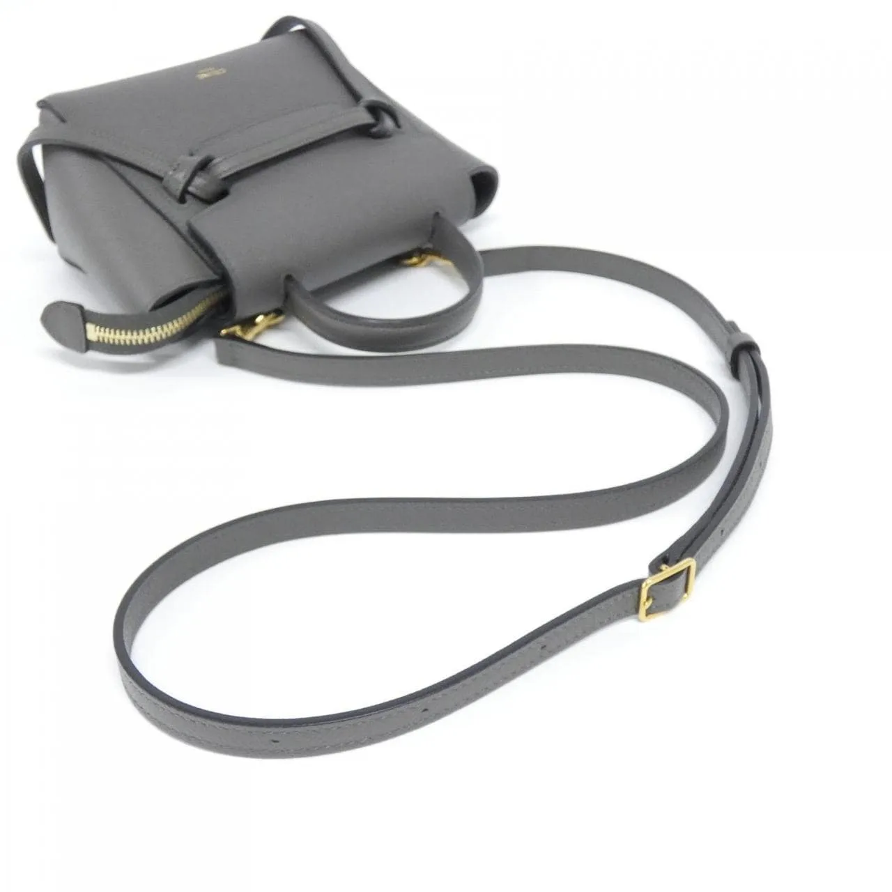 CELINE Triomphe 194263ZVA Handbag 黑色 中古品A - 縮圖 6