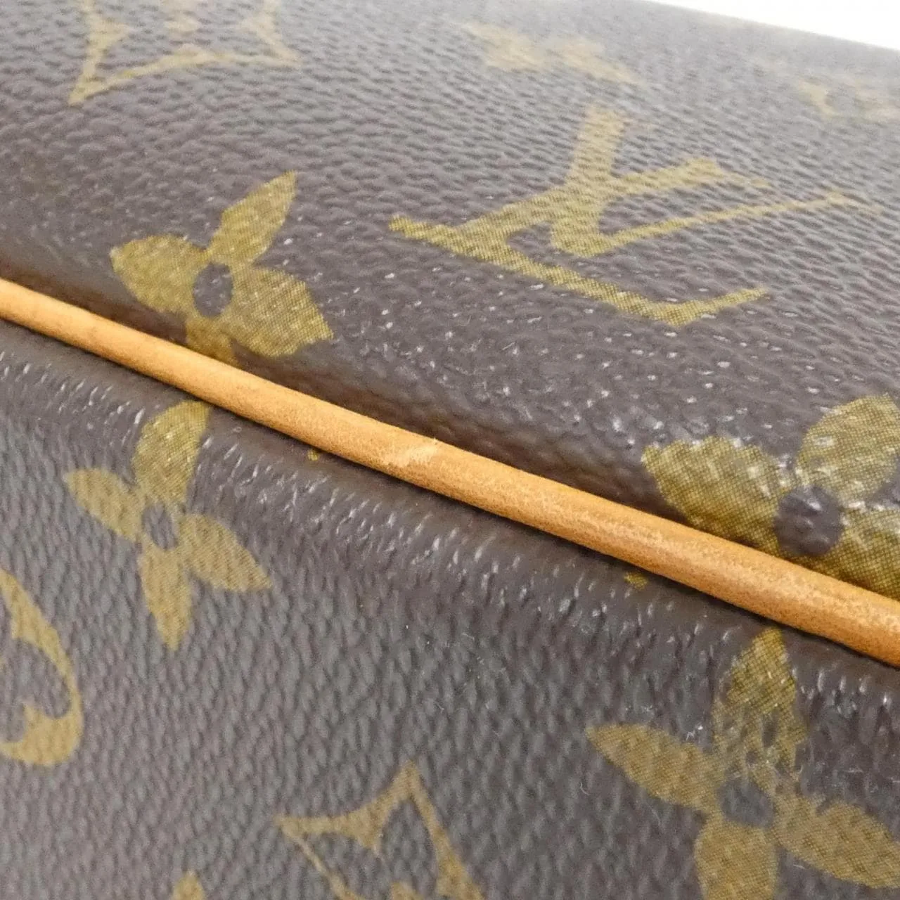 LOUIS VUITTON M47270 Handbag Monogram 黑色 Monogram 中古品B - 縮圖 3