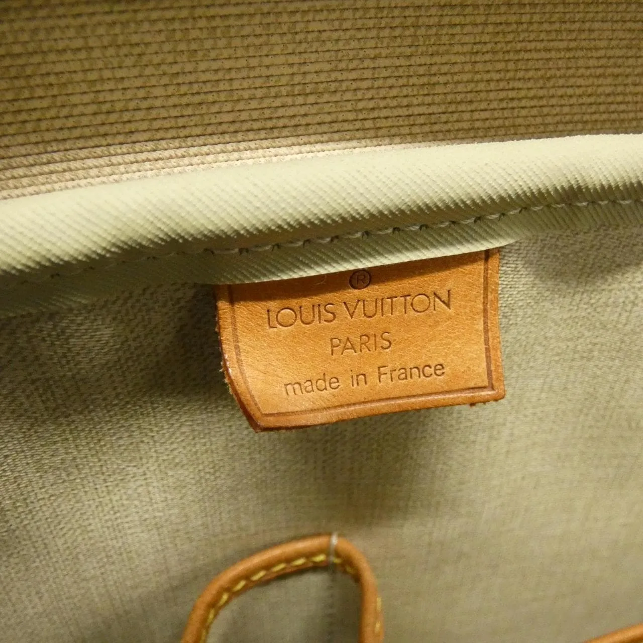 LOUIS VUITTON M47270 Handbag Monogram 黑色 Monogram 中古品B - 縮圖 10