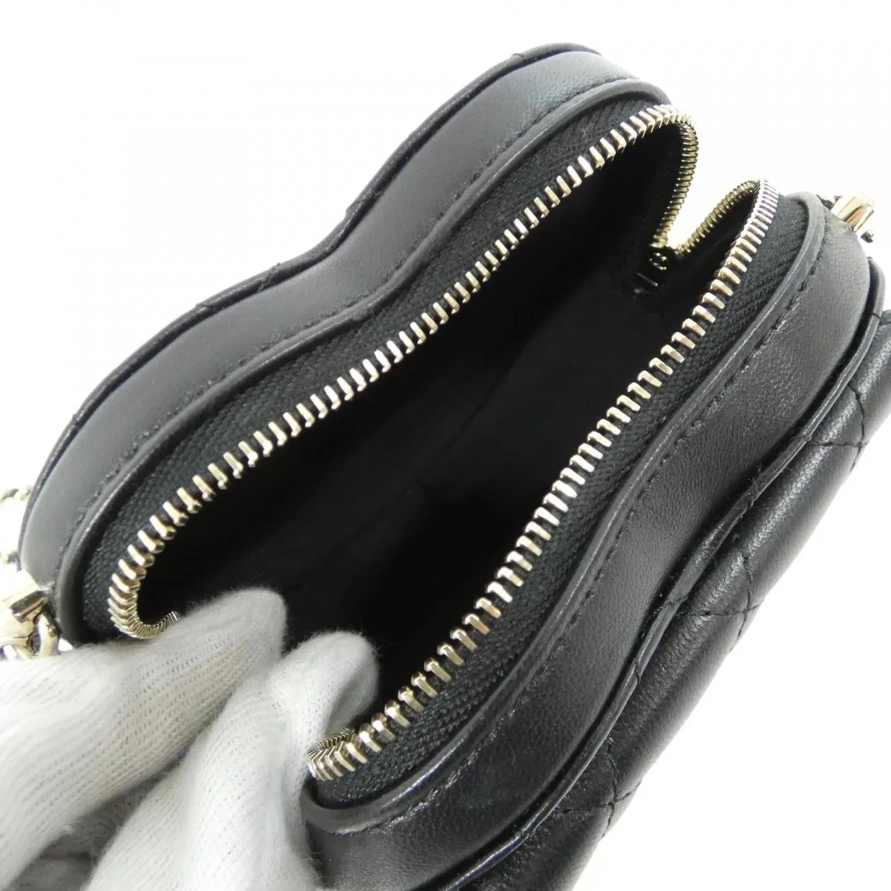 CHANEL Timeless Classic AP2784 Shoulder Lambskin 黑色 羊皮 中古品A - 縮圖 7