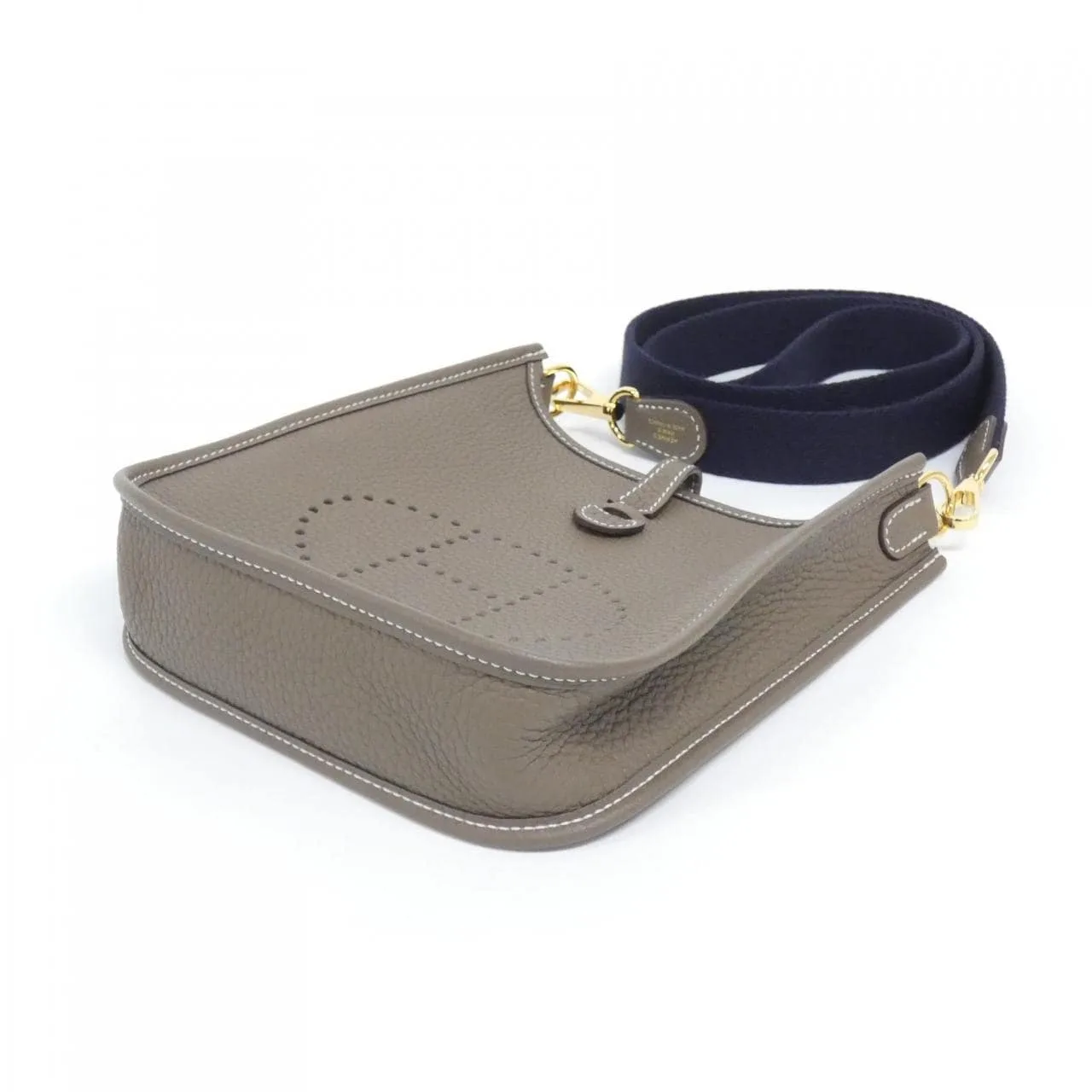 HERMES Evelyne 069426CC Shoulder Clemence Etoupe Clemence Leather Unused - Thumbnail 3