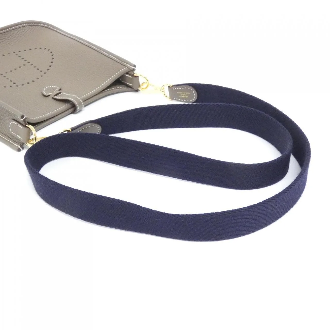 HERMES Evelyne 069426CC Shoulder Clemence Etoupe Clemence Leather Unused - Thumbnail 4