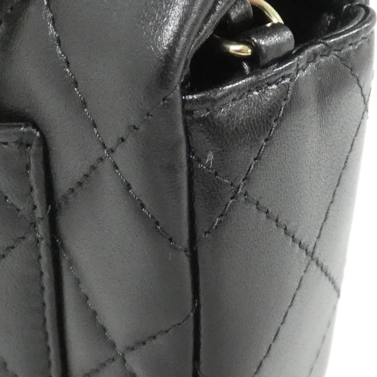 CHANEL AS5219 Shoulder Lambskin Black Lambskin Rank A - Thumbnail 7