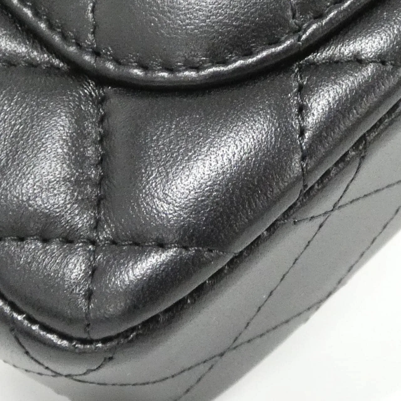 CHANEL AS5219 Shoulder Lambskin Black Lambskin Rank A - Thumbnail 8