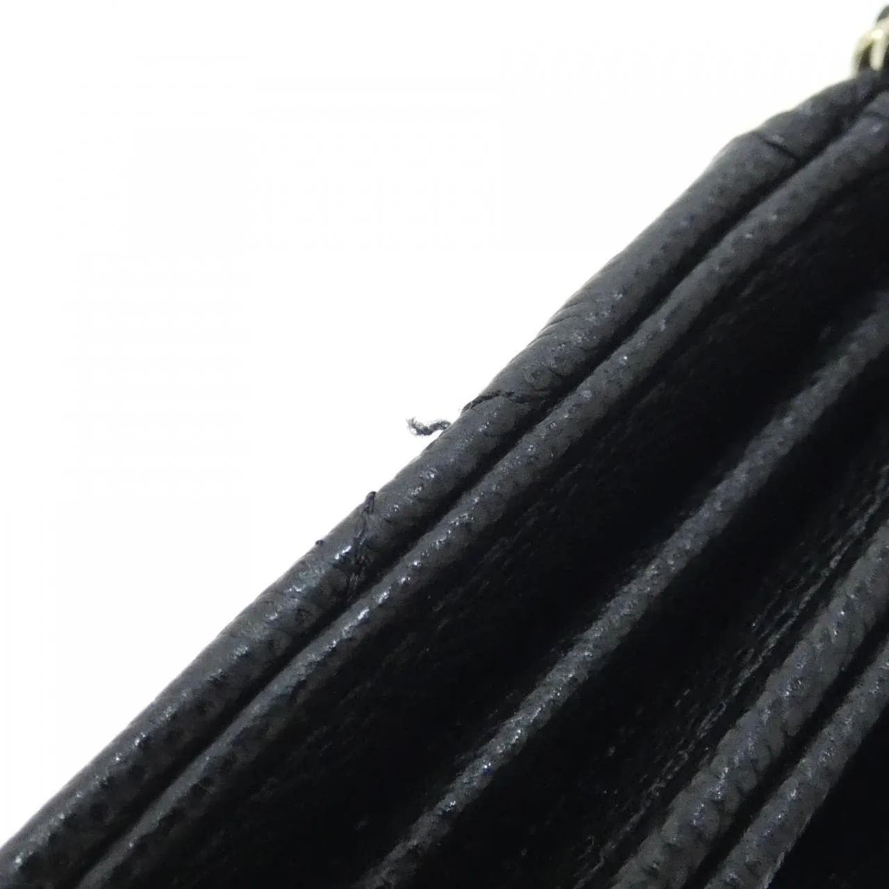 CHANEL Timeless Classic AP0238 Card Case Grained Calfskin 黑色 荔枝紋牛皮 中古品A - 縮圖 4