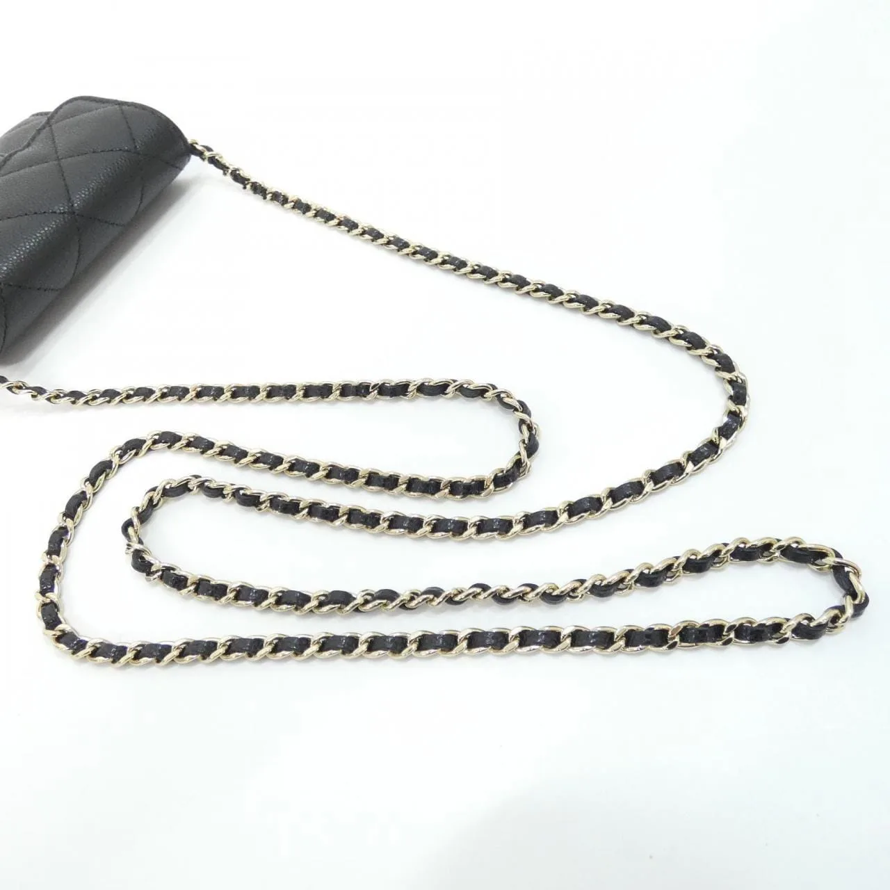 CHANEL Timeless Classic AP0238 Card Case Grained Calfskin 黑色 荔枝紋牛皮 中古品A - 縮圖 8