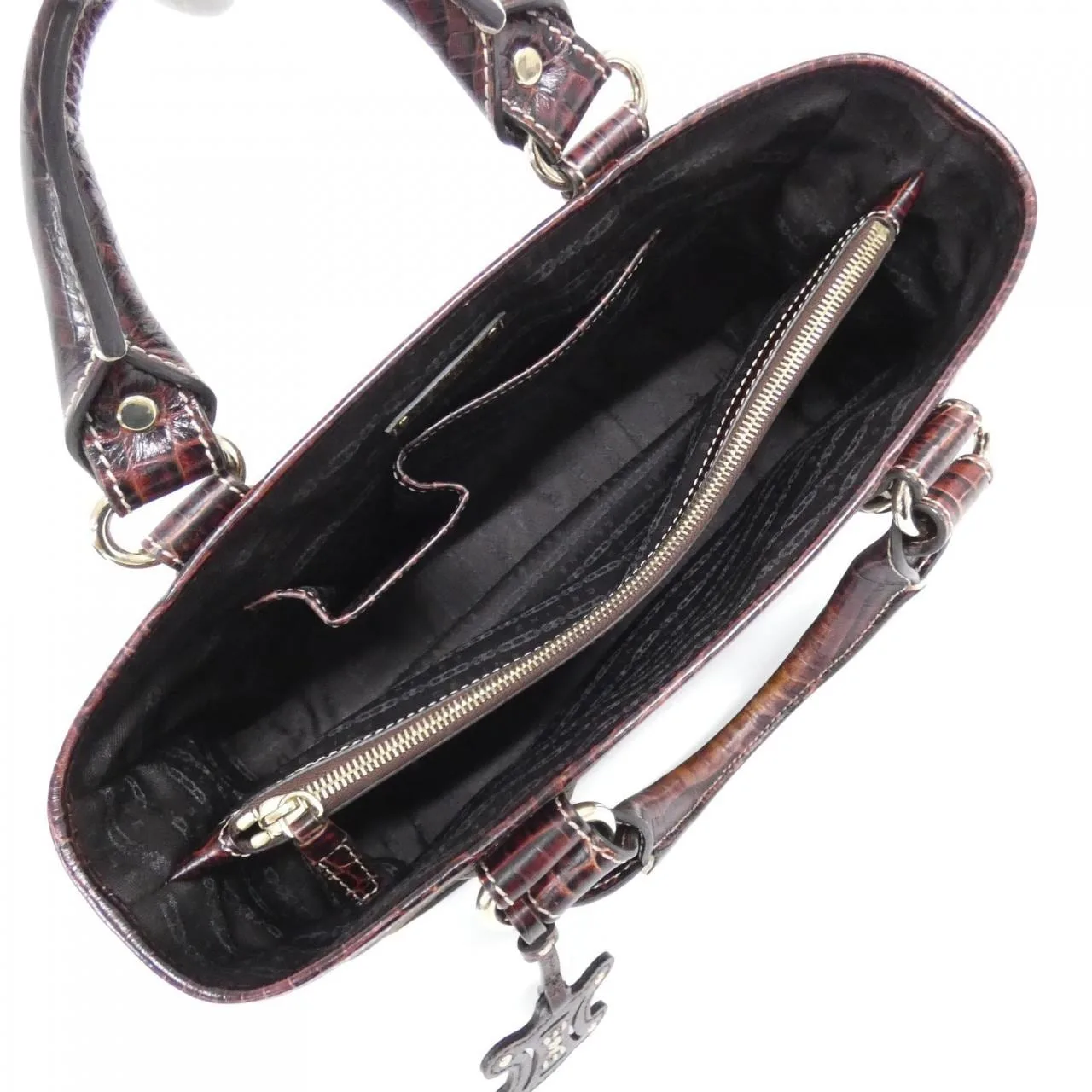 CELINE Boogie 134022ARS Handbag Canvas