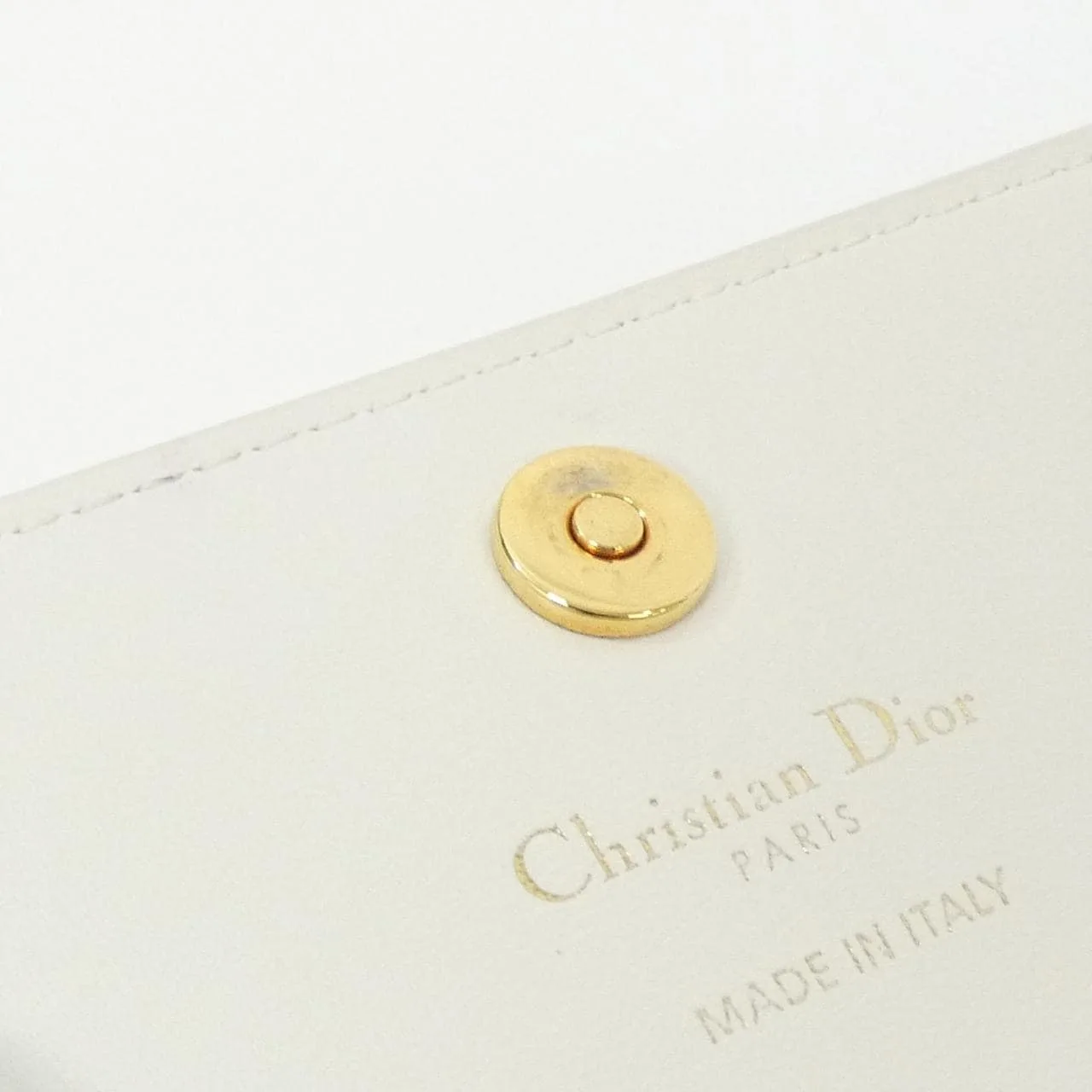 DIOR 30 Montaigne S2300UNRG Coin Case Canvas Black Canvas Rank A - Thumbnail 6