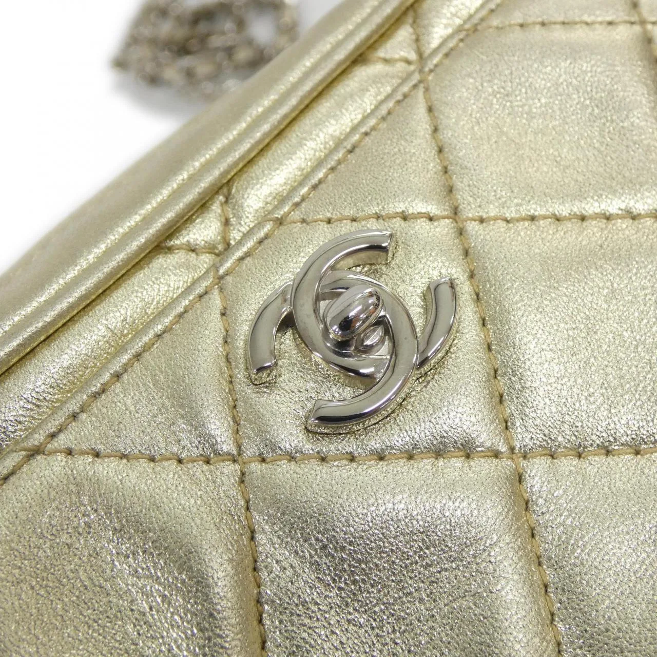 CHANEL Shoulder Lambskin