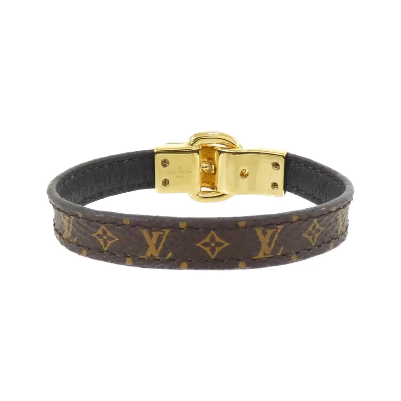 LOUIS VUITTON M6170F Accessories Monogram 黑色 Monogram 中古品A - 縮圖 2